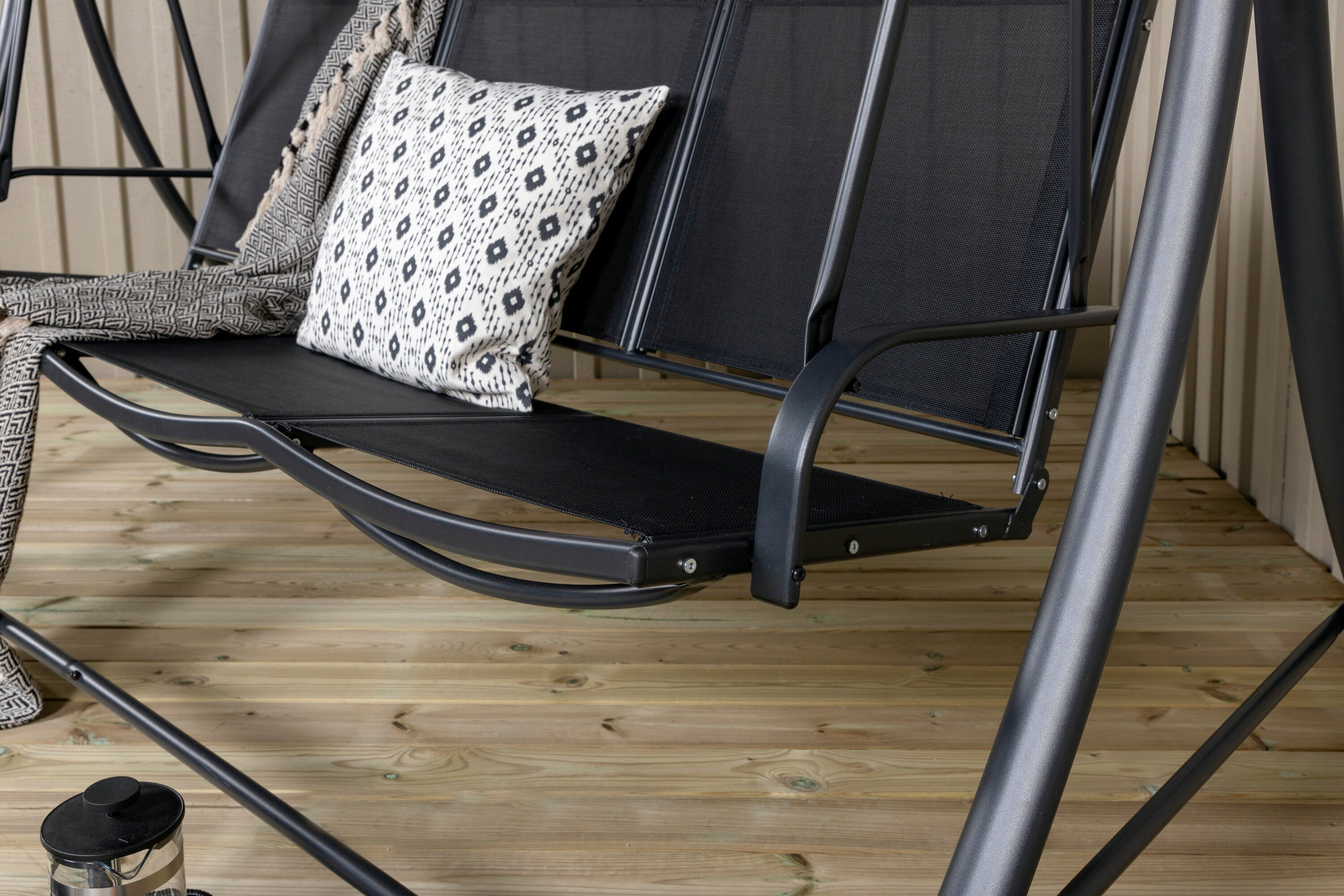 Venture Home Madras Verandagunga Svart