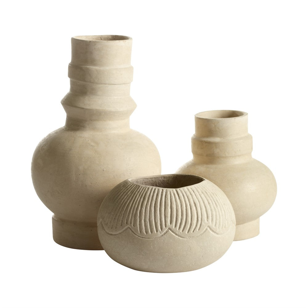 Mogihome Vas Danillo, 22 X 14 Cm, Creme
