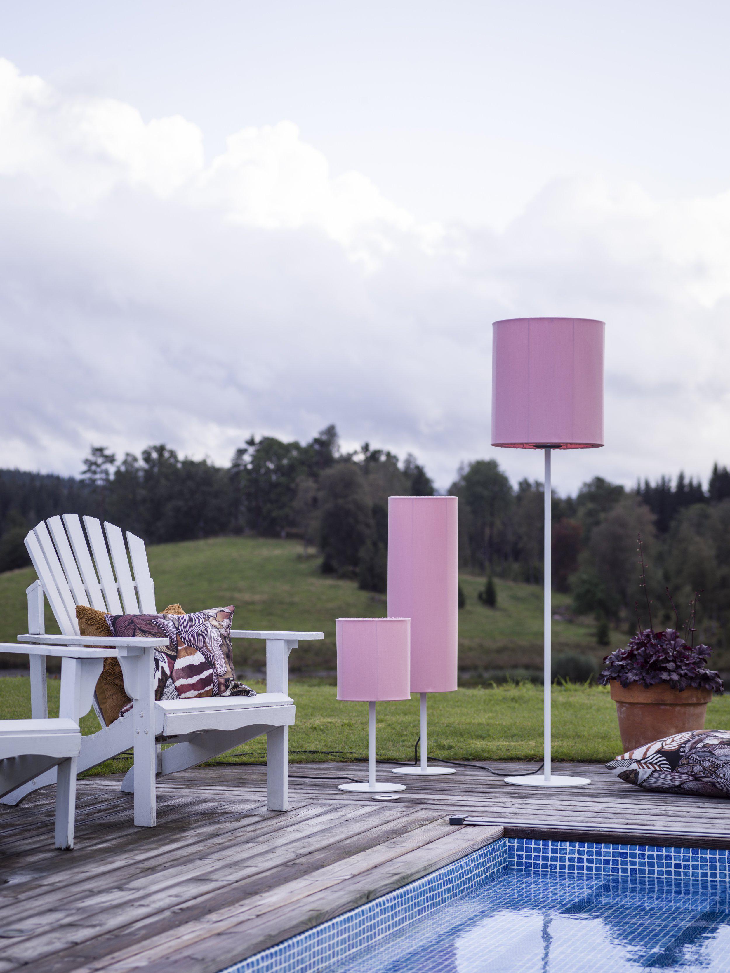 Pr Home Agnar Bordslampa Outdoor 57 cm, Rosa