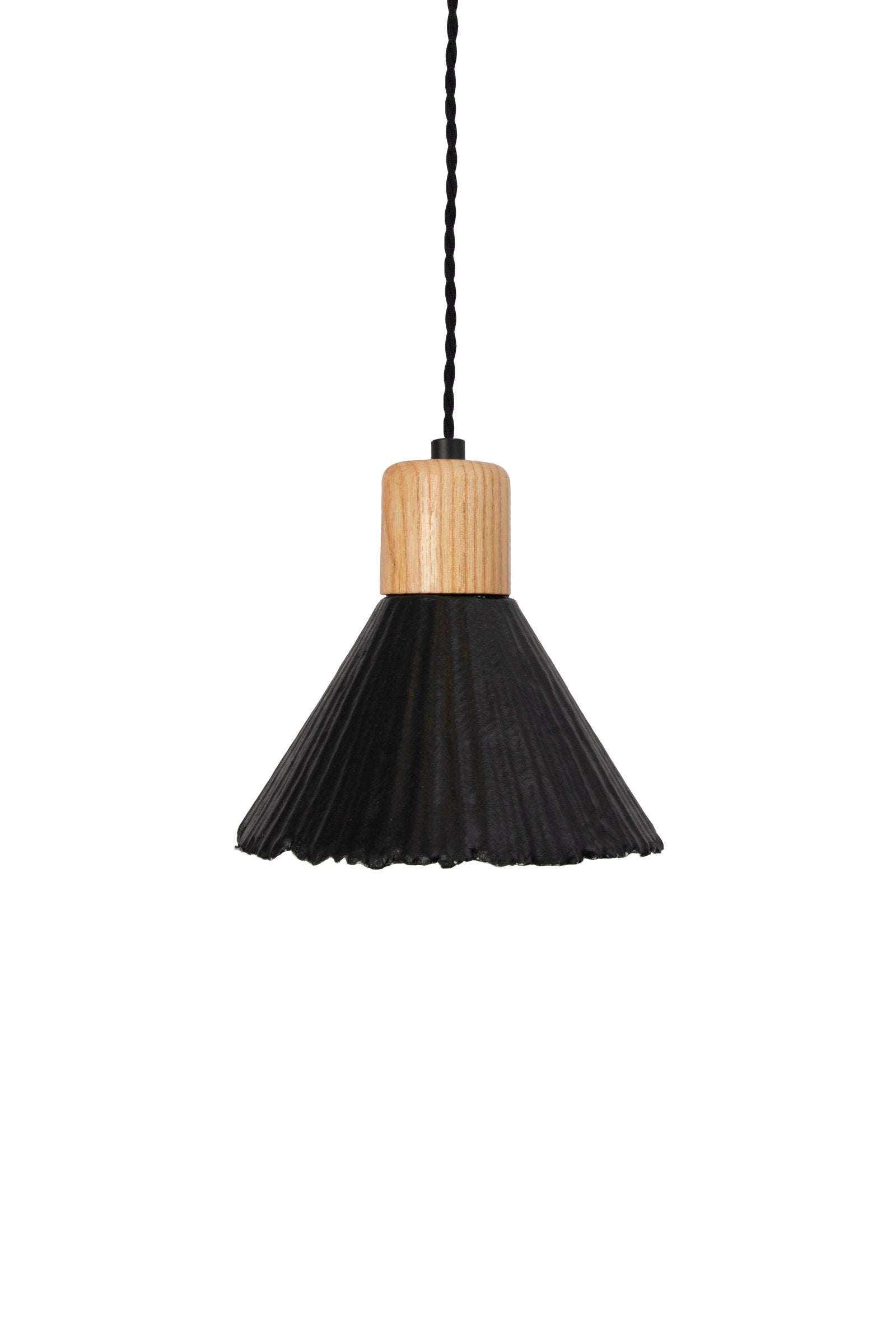 Globen Lighting Pendellampa Linnea 16cm – Handgjord i Papier-maché