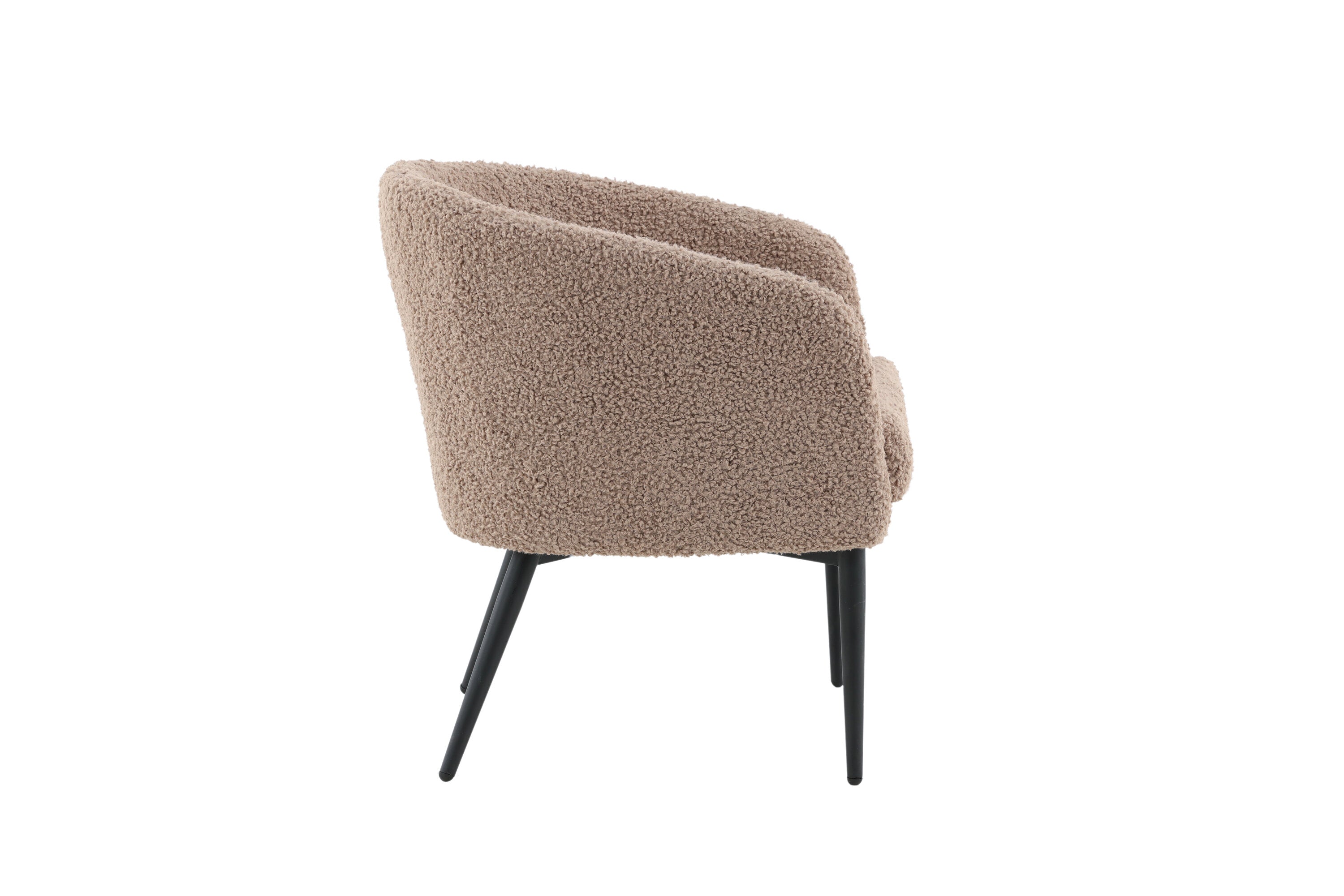Venture Home Fluffy Fåtölj Svart/brun