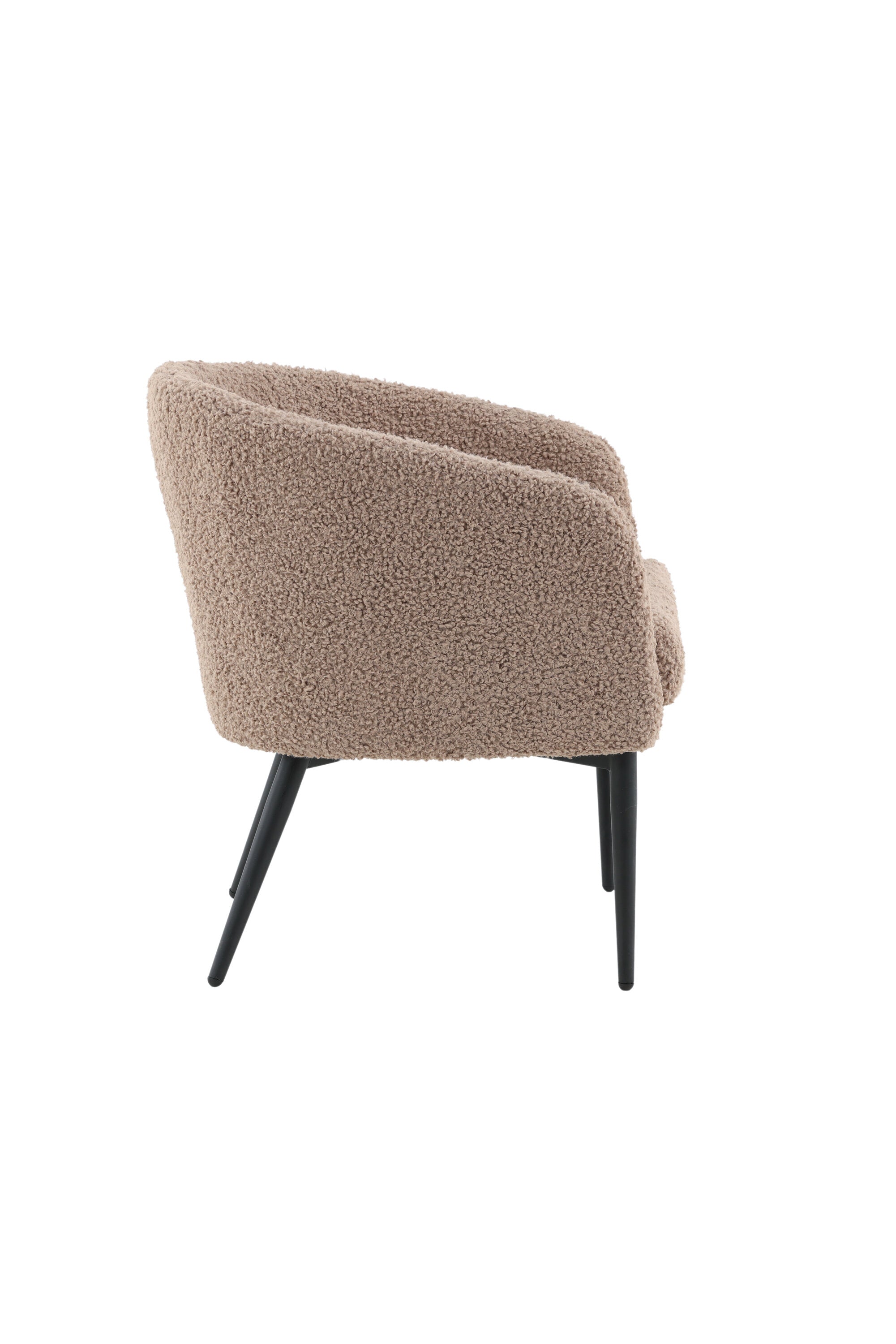 Venture Home Fluffy Fåtölj Svart/brun