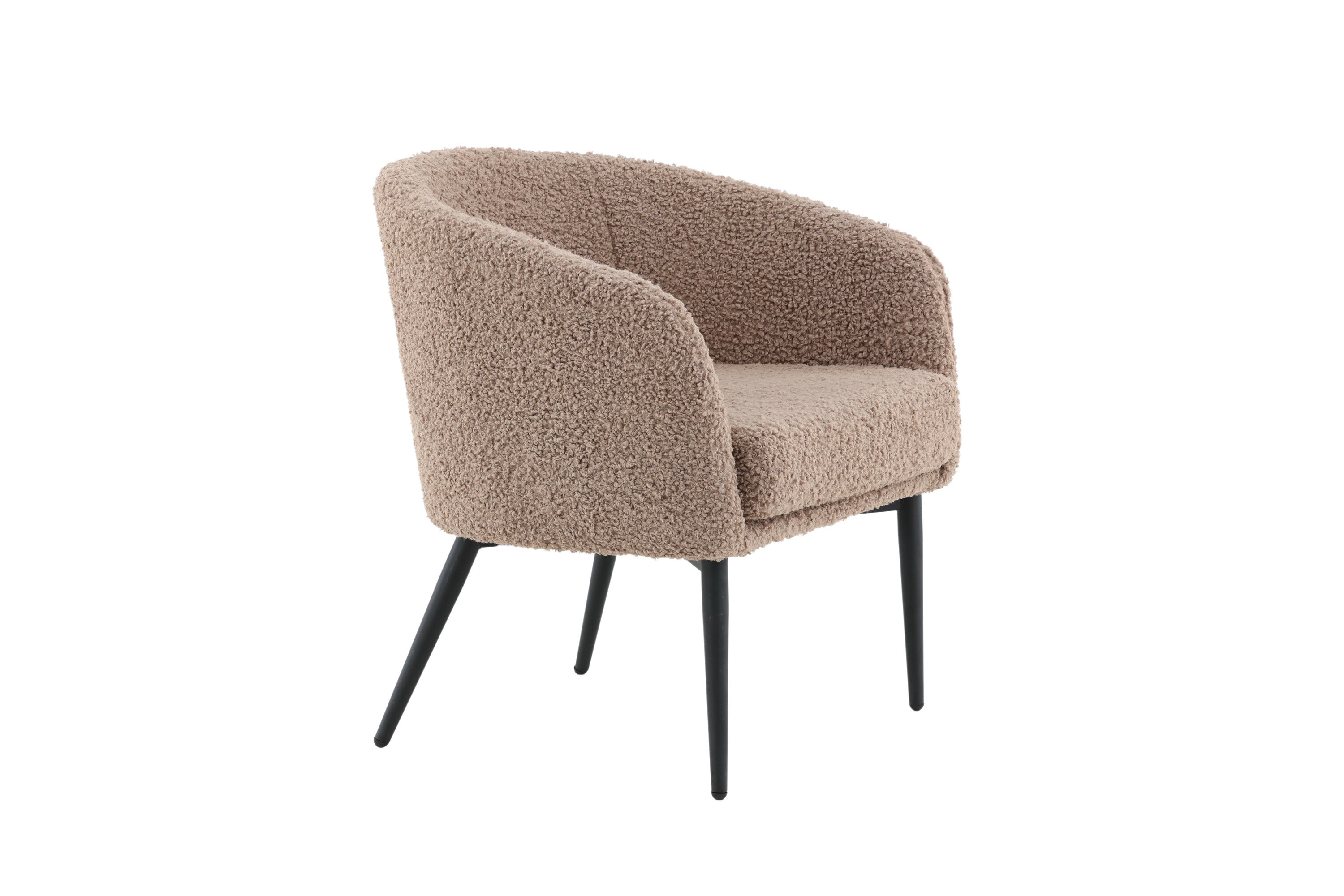 Venture Home Fluffy Fåtölj Svart/brun