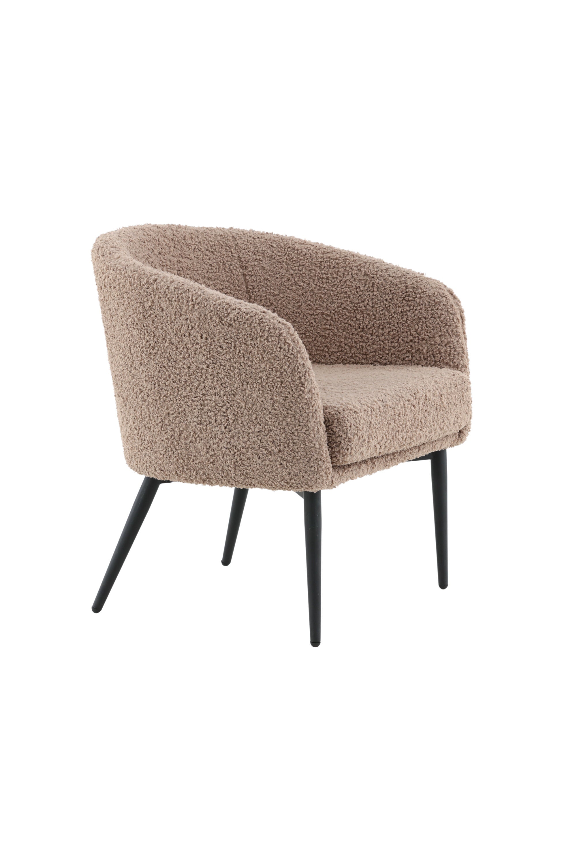 Venture Home Fluffy Fåtölj Svart/brun