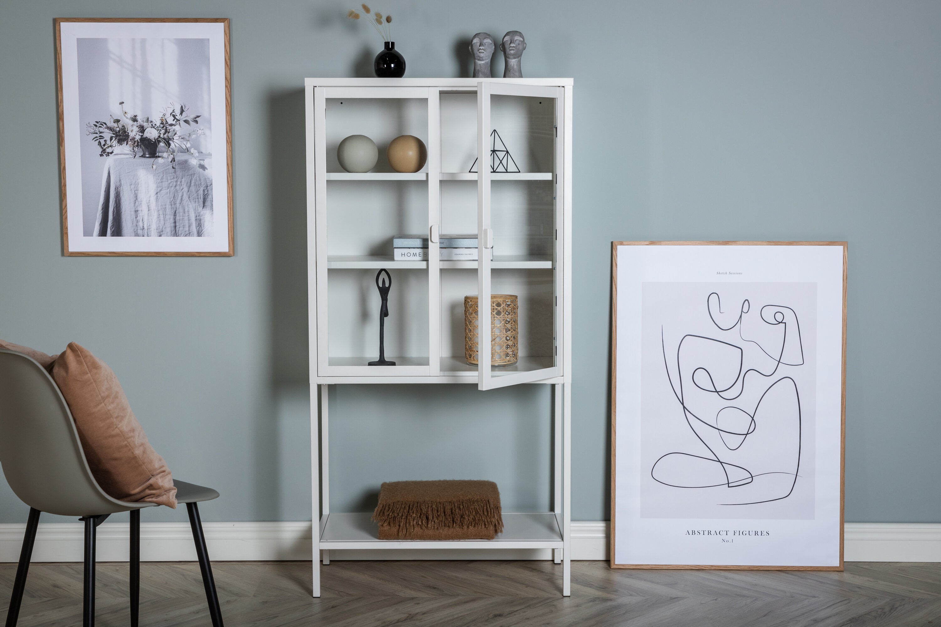 Venture Home Misha Plåtskåp Vit 75 cm