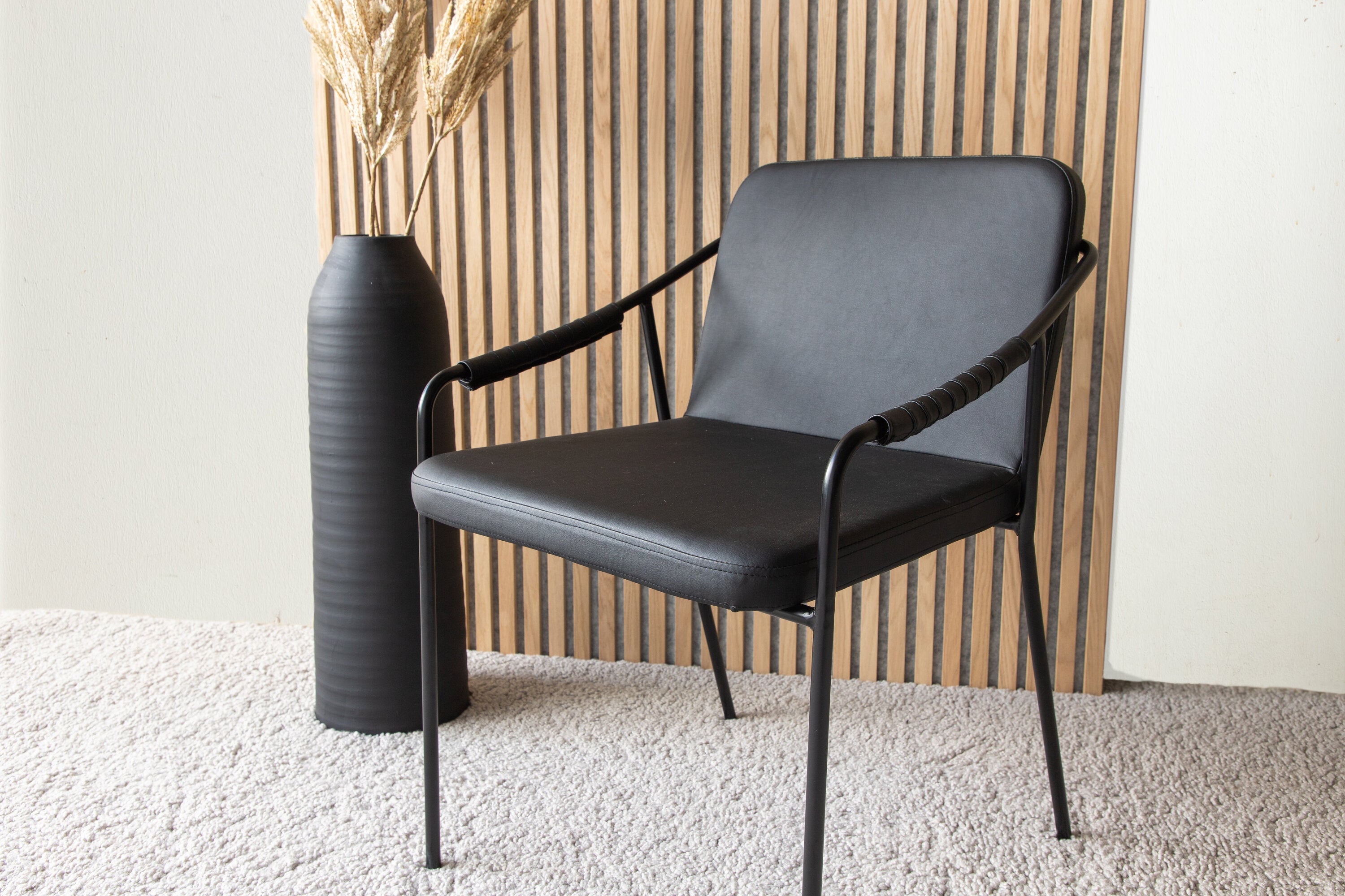Venture Home Tvist Matstol Svart 2-pack