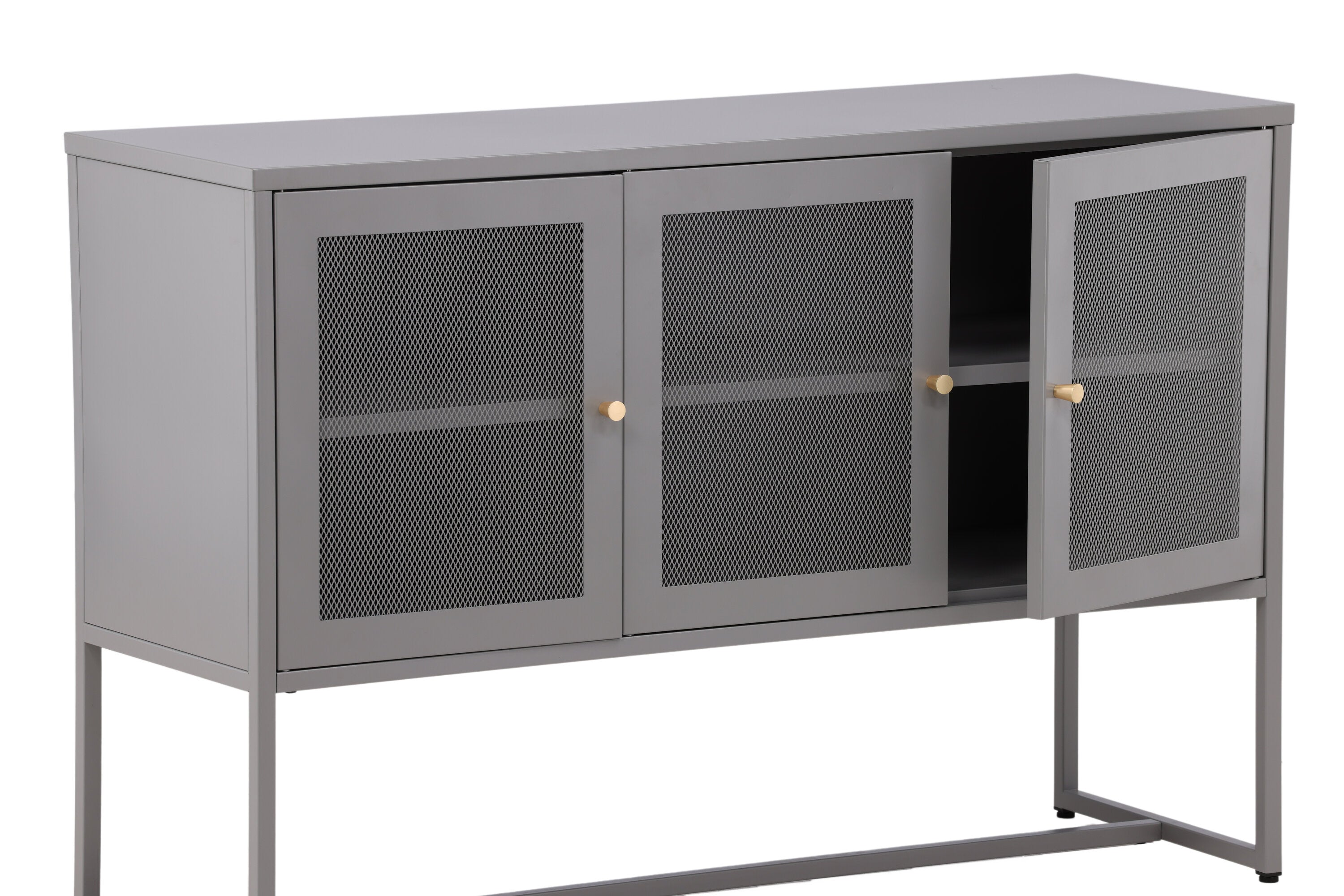 Venture Home Malla Förvaringsskåp Ljusgrå 120 cm