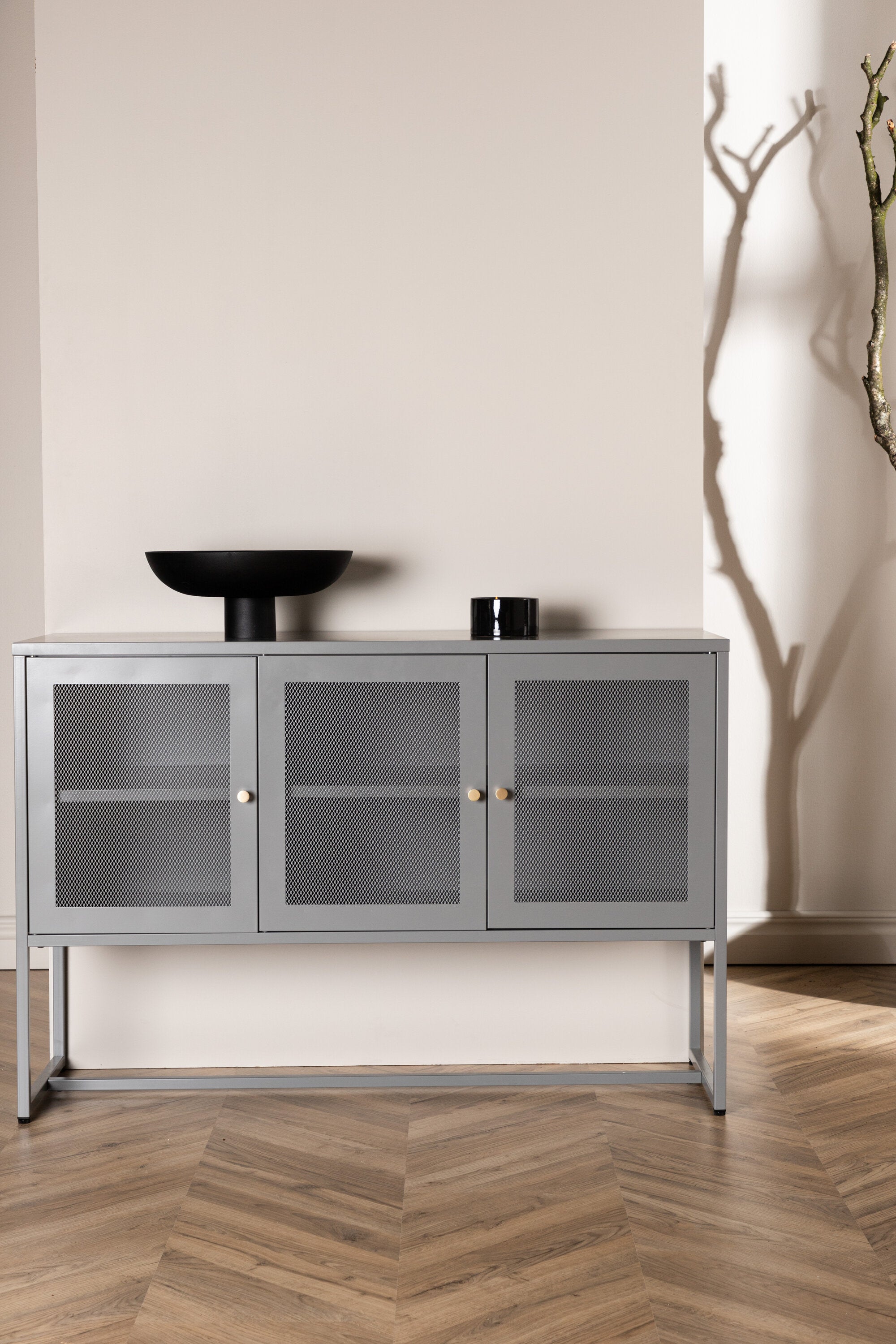 Venture Home Malla Förvaringsskåp Ljusgrå 120 cm