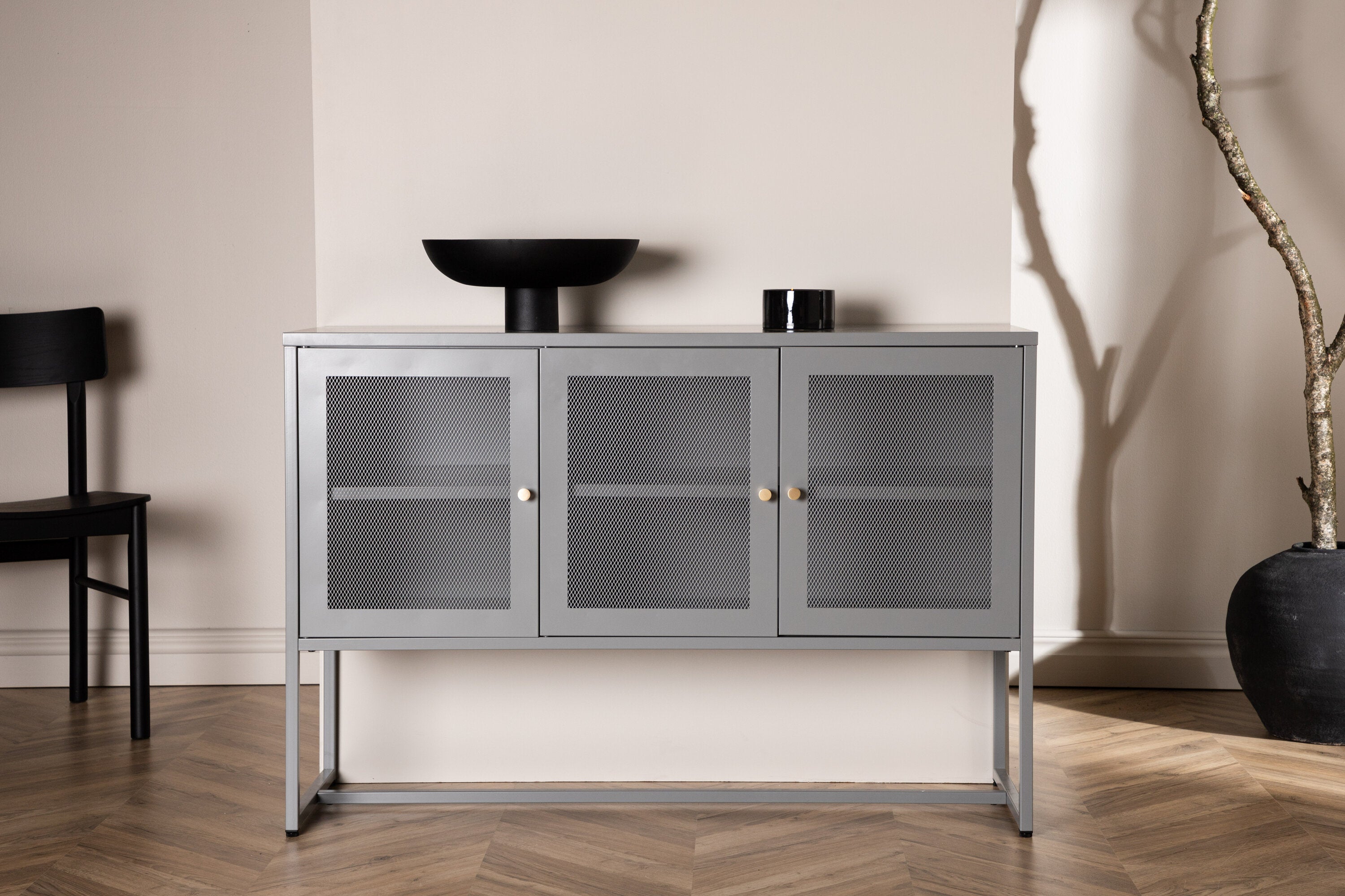 Venture Home Malla Förvaringsskåp Ljusgrå 120 cm