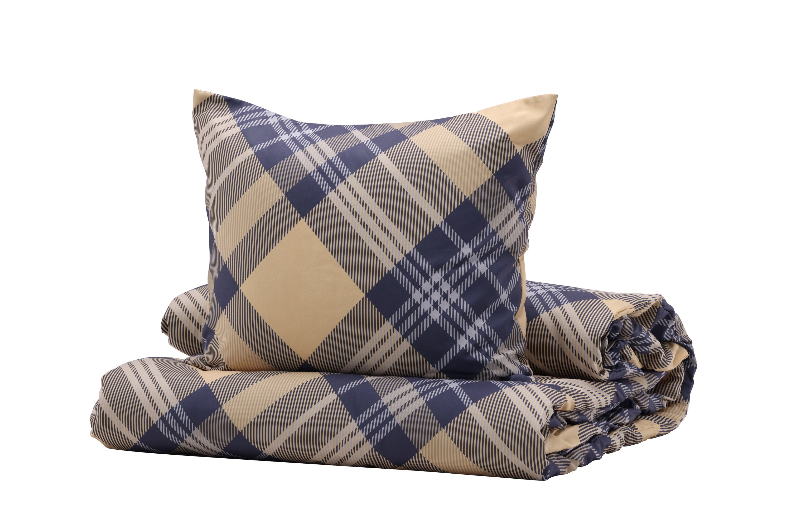 Venture Home Aurora Bäddset Strö Beige/blå/vit