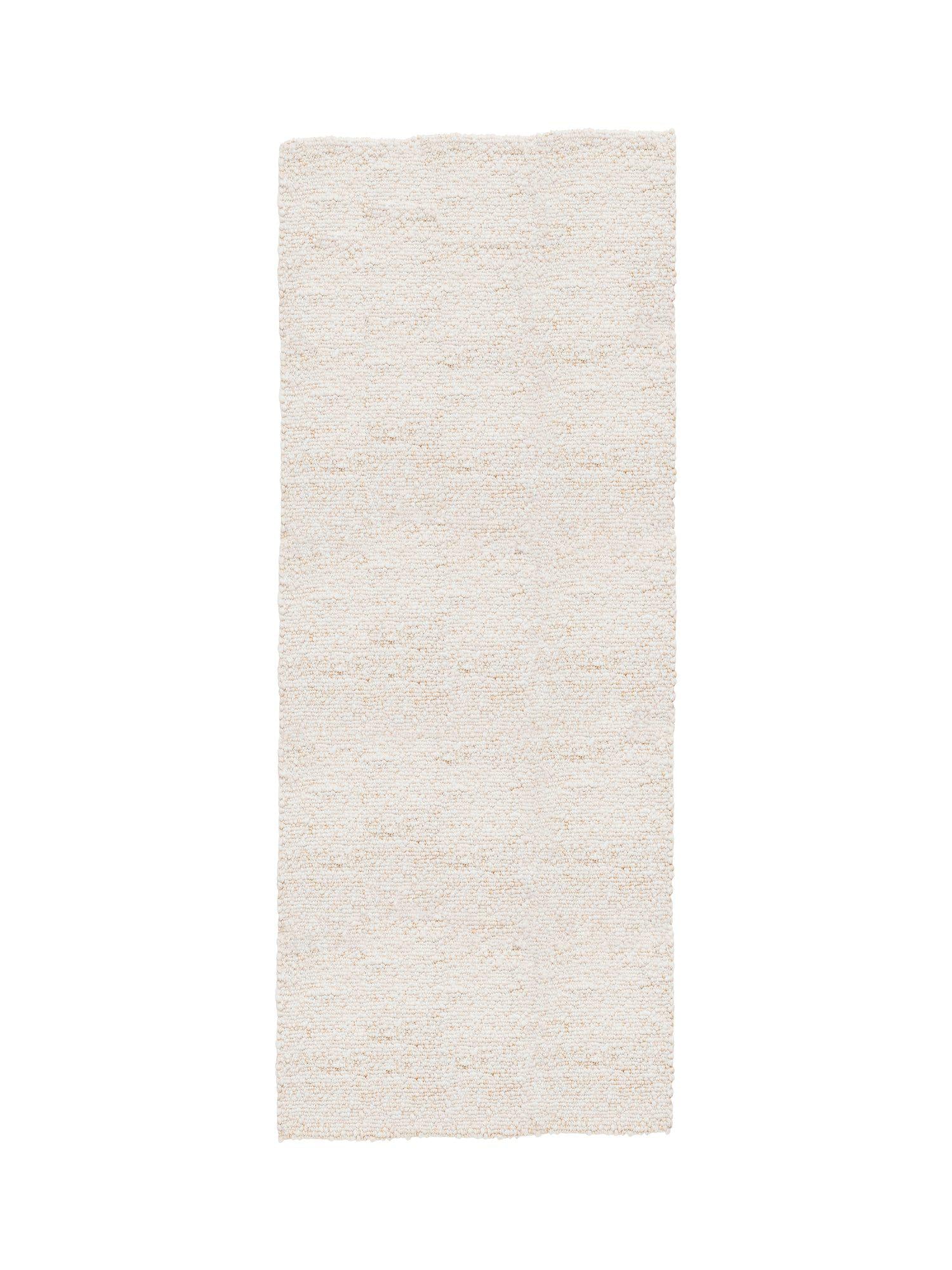Ture matta i återvunnen PET, 70x300 cm; slätvävd design med subtil garnstruktur, smutsavvisande och snabb torktid.