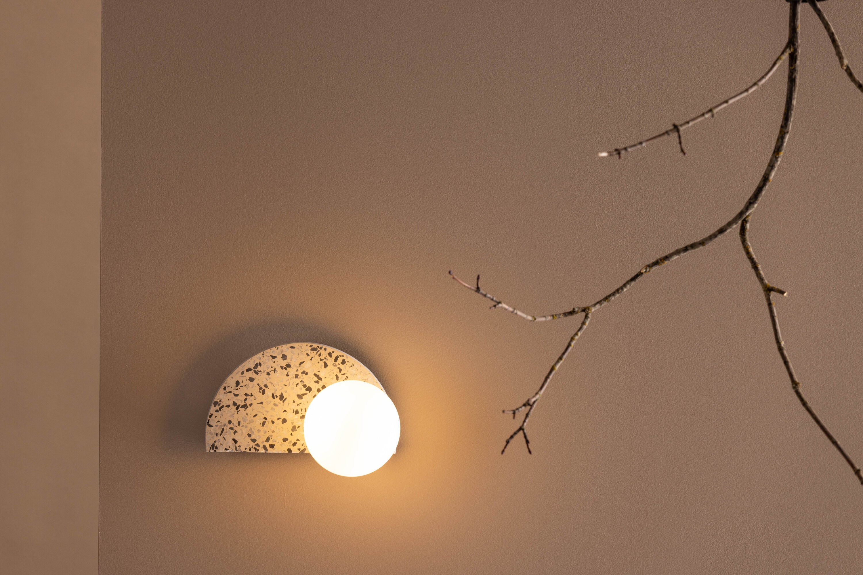 Venture Home Abbeville Vägglampa Vit