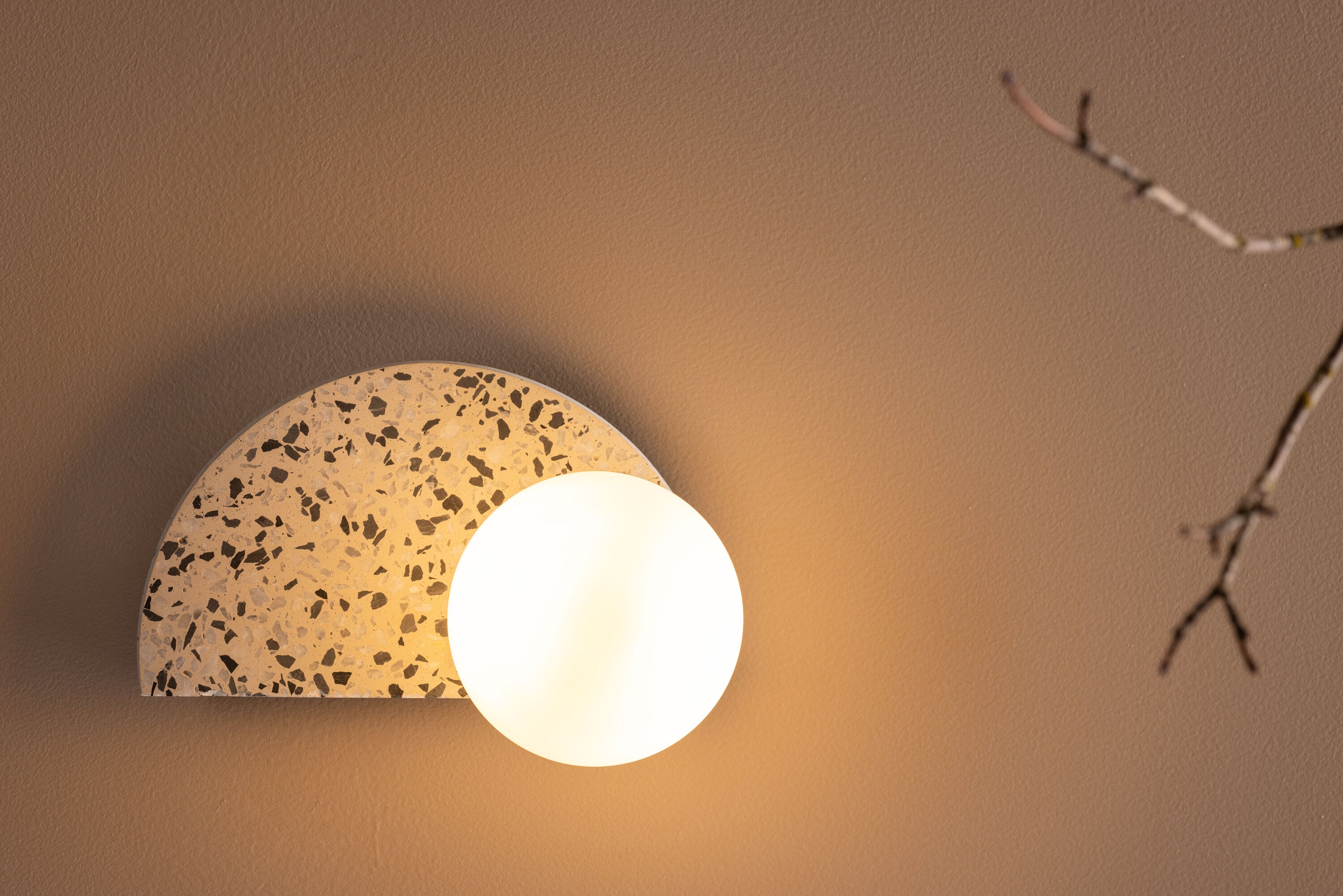 Venture Home Abbeville Vägglampa Vit