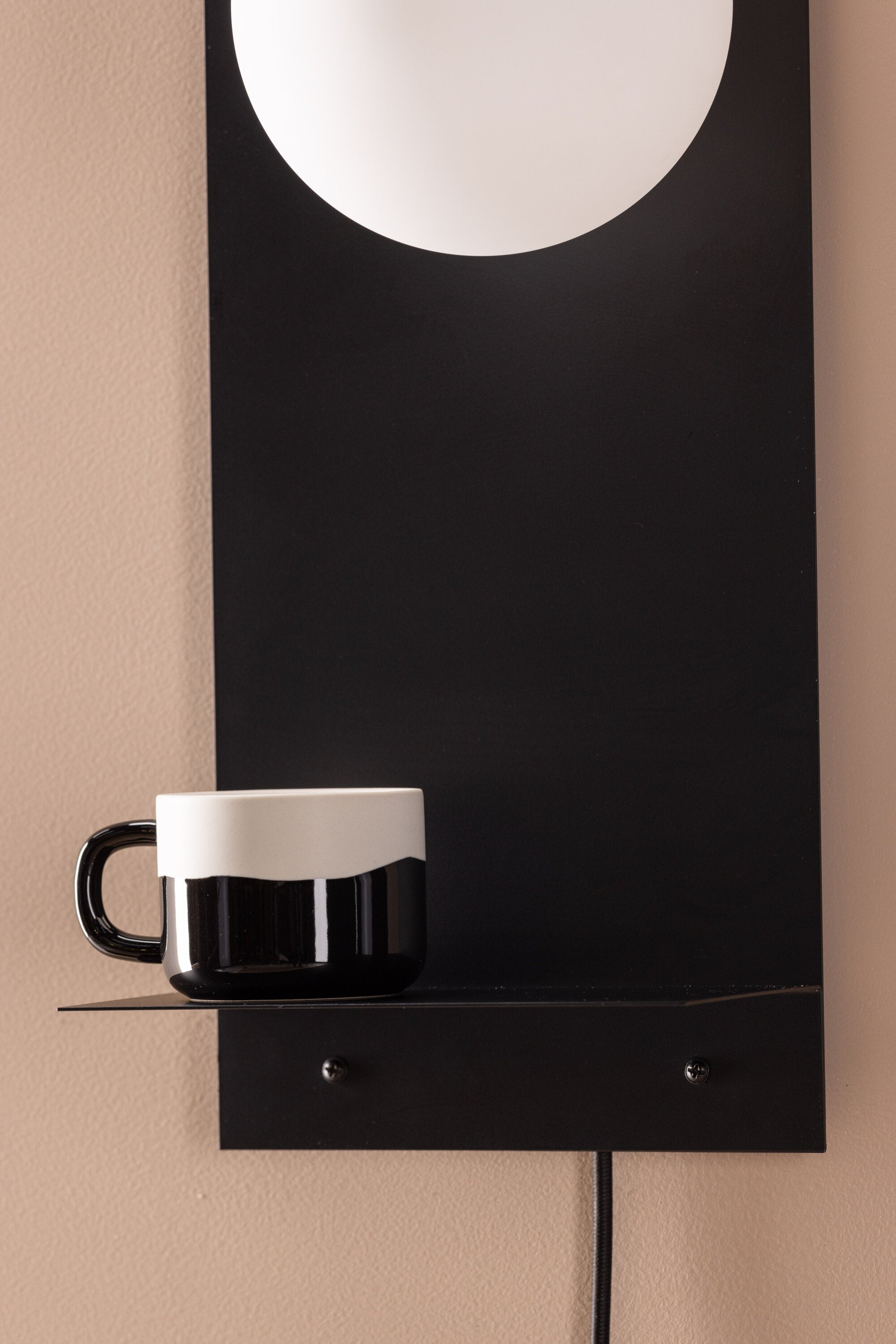 Venture Home Troyes Vägglampa Svart/vit