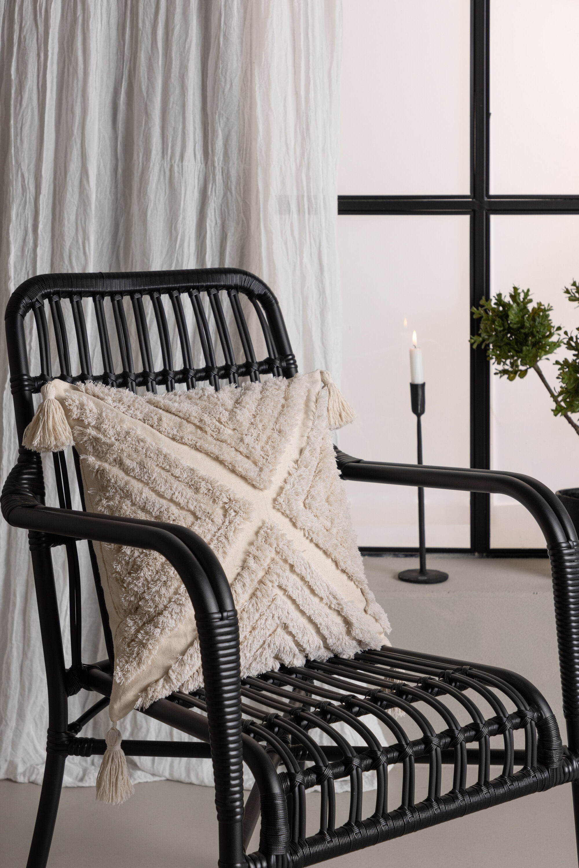 Venture Home Lovis Örngott Kuddfodral Off-white