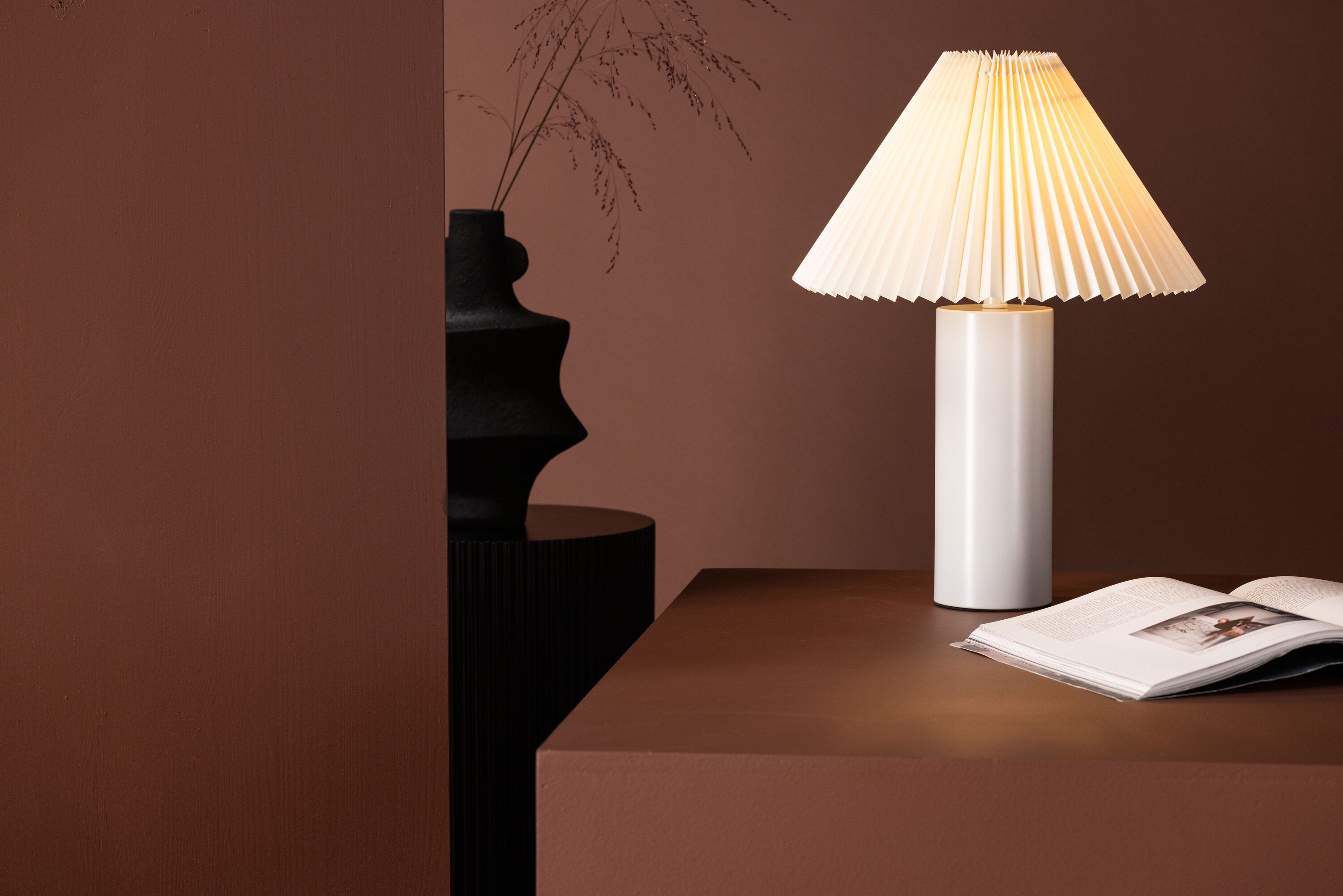 Venture Home Largin Bordslampa Ljusgrå