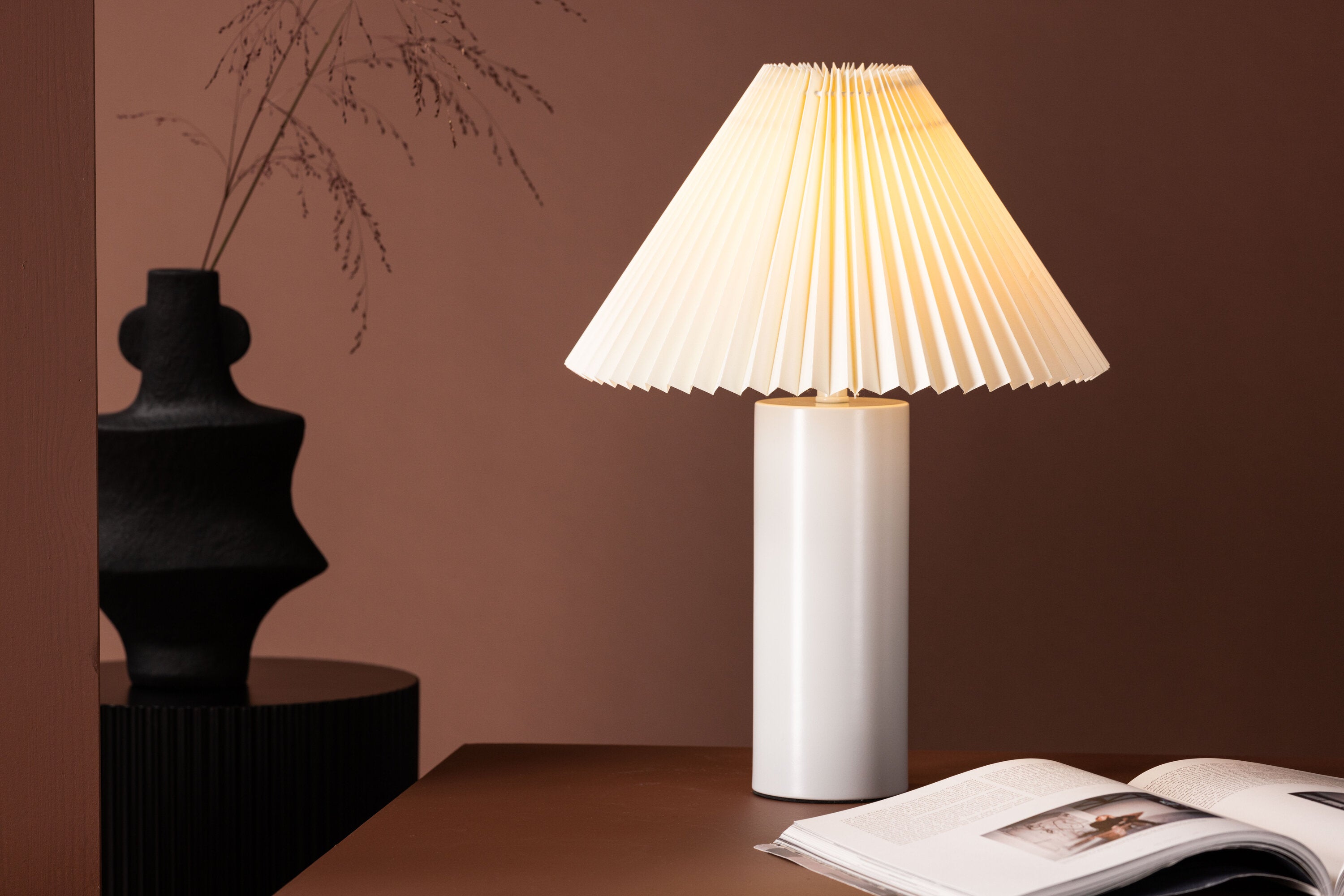 Venture Home Largin Bordslampa Ljusgrå