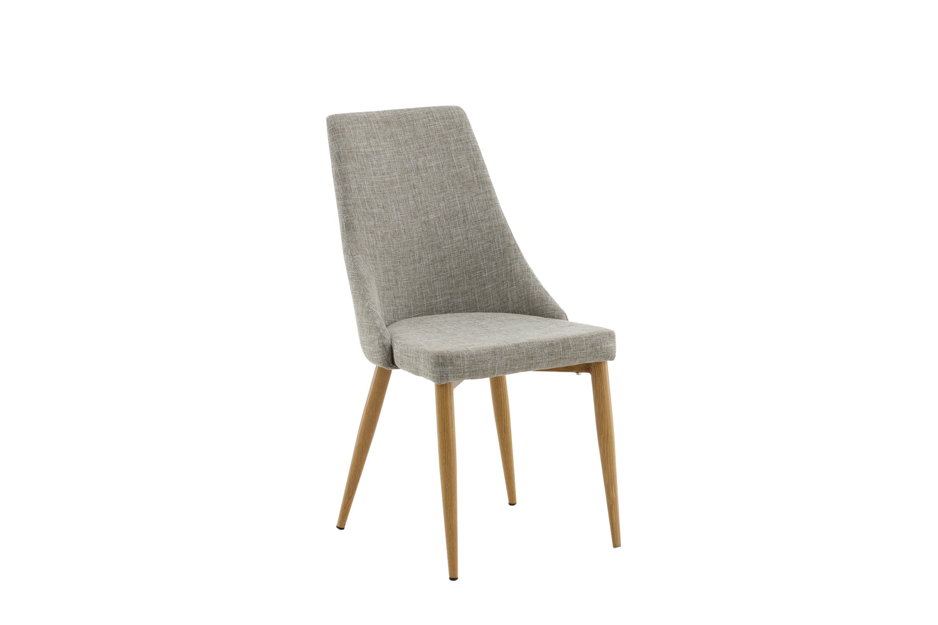 Venture Home Leone Matstol Ljusgrå/natur 2-pack