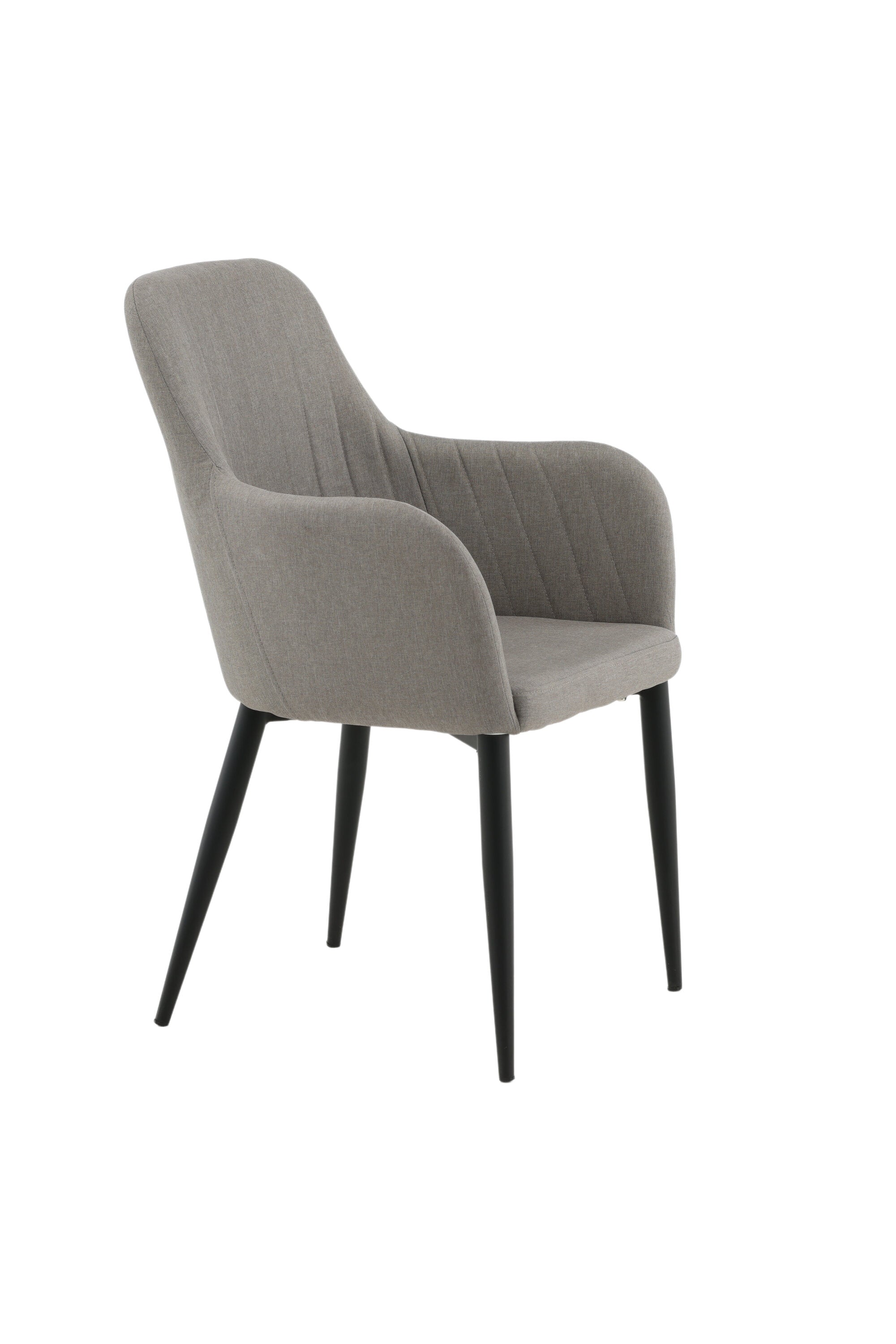 Venture Home Comfort Matstol Svart/Grå 2-pack