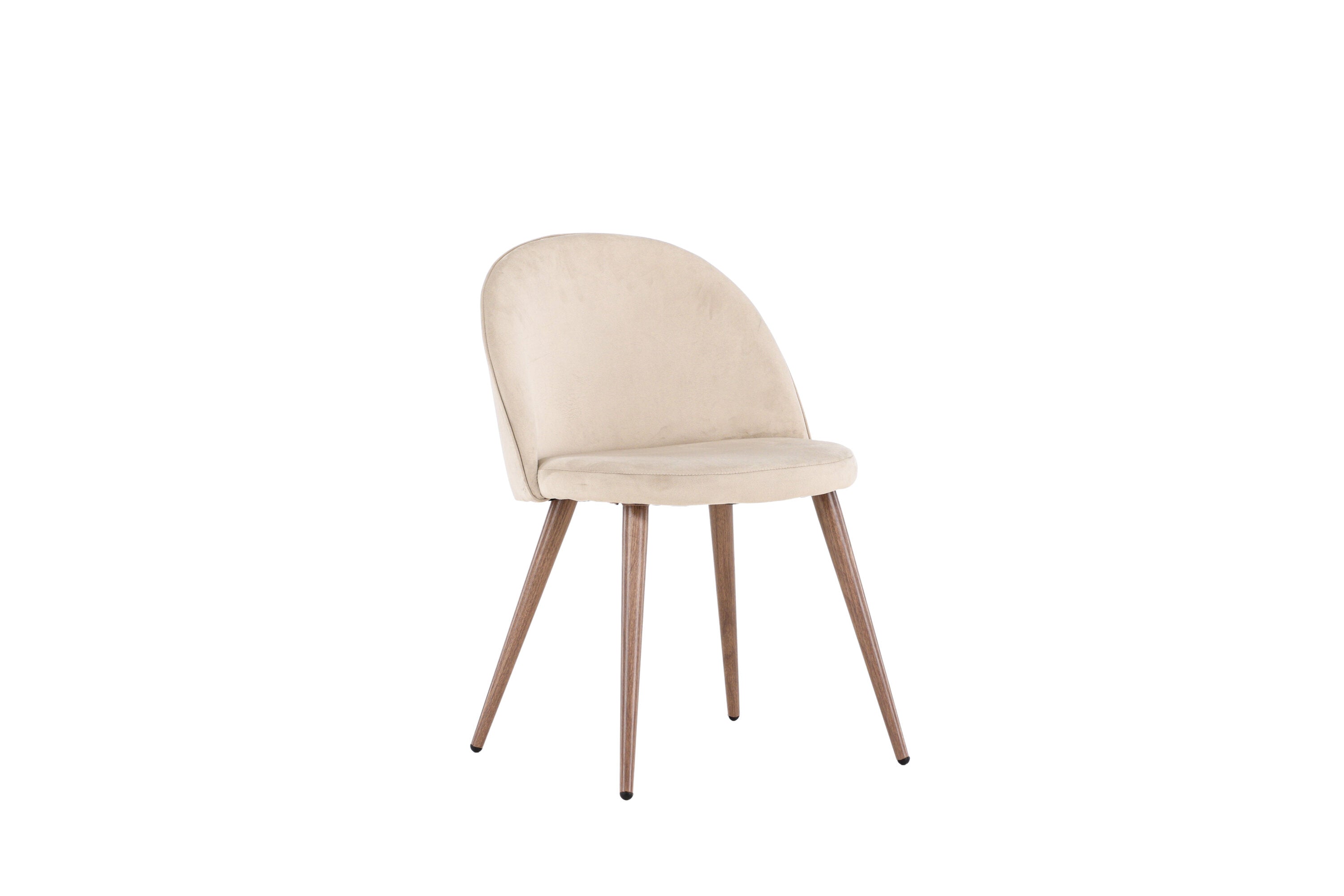Venture Home Velvet Matstol Beige 2-pack