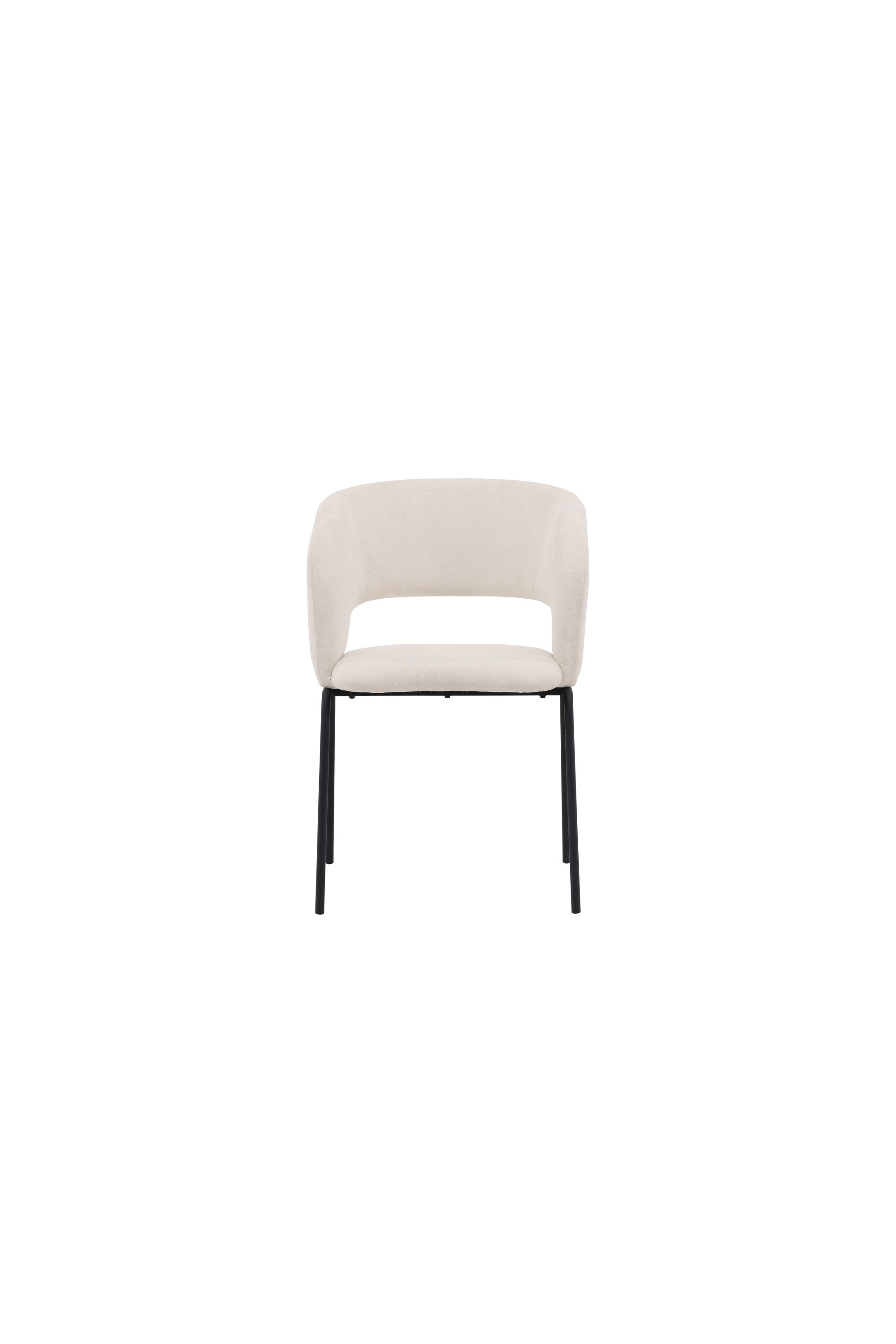 Venture Home Day Matstol Svart/offwhite 2-pack