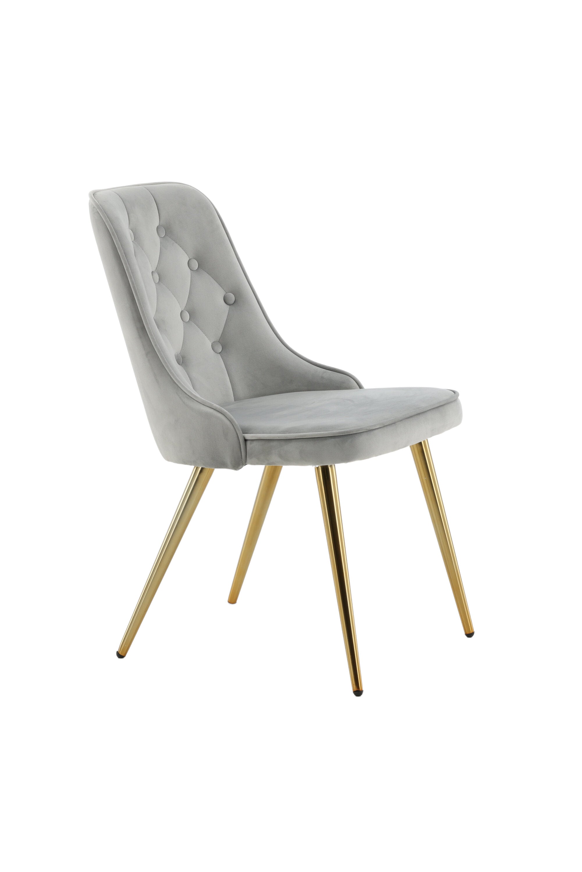 Venture Home Velvet Deluxe Matstol Guld 2-pack