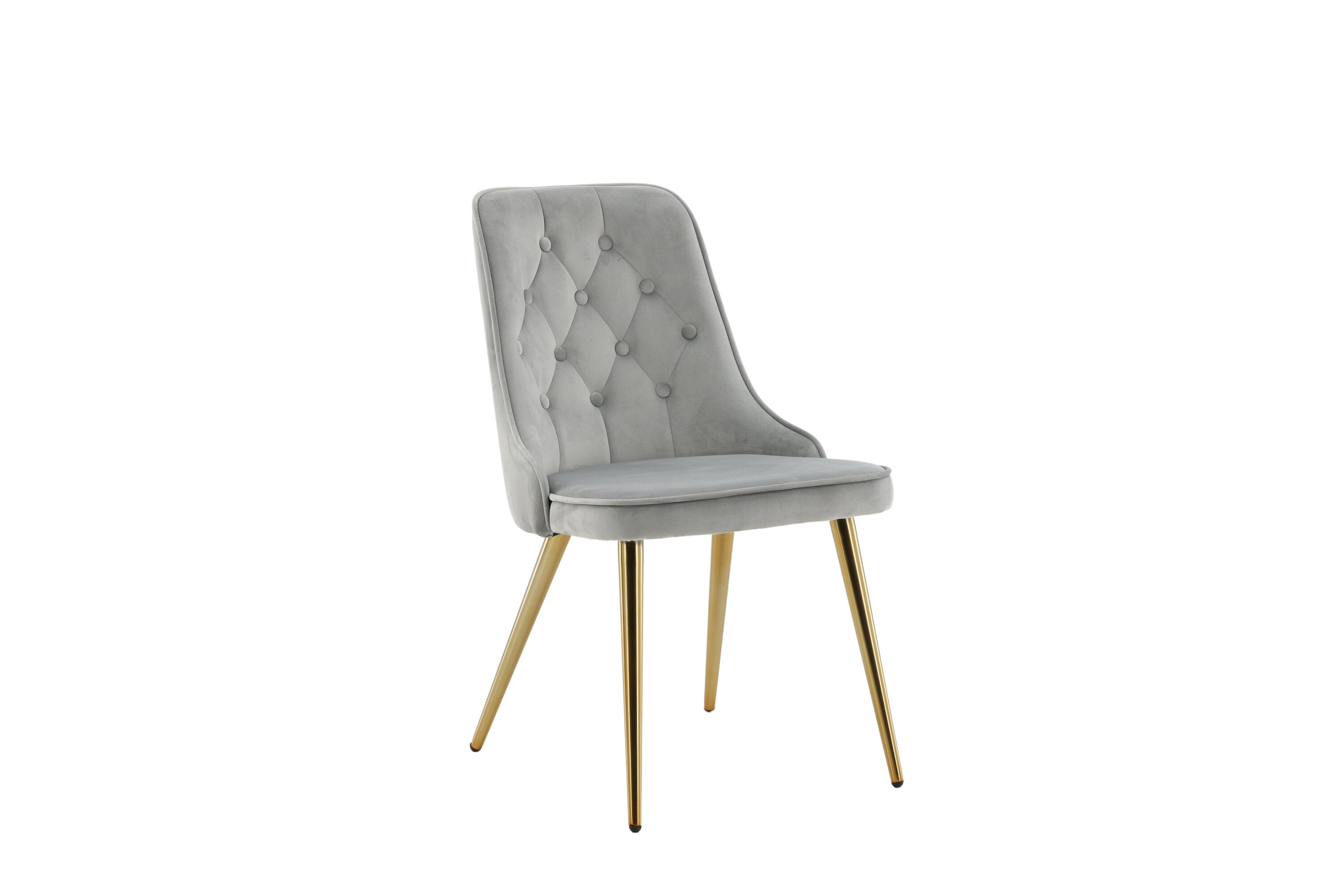 Venture Home Velvet Deluxe Matstol Guld 2-pack