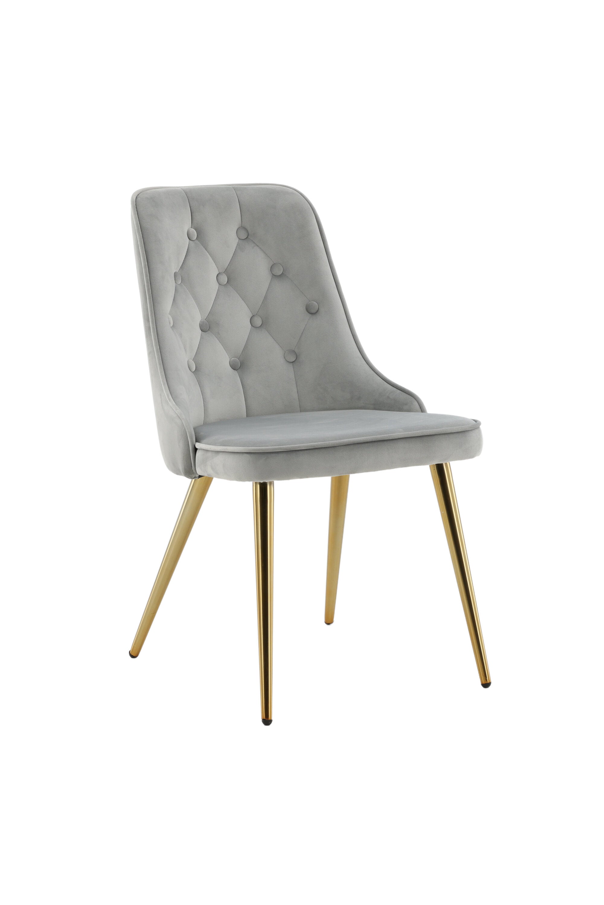 Venture Home Velvet Deluxe Matstol Guld 2-pack