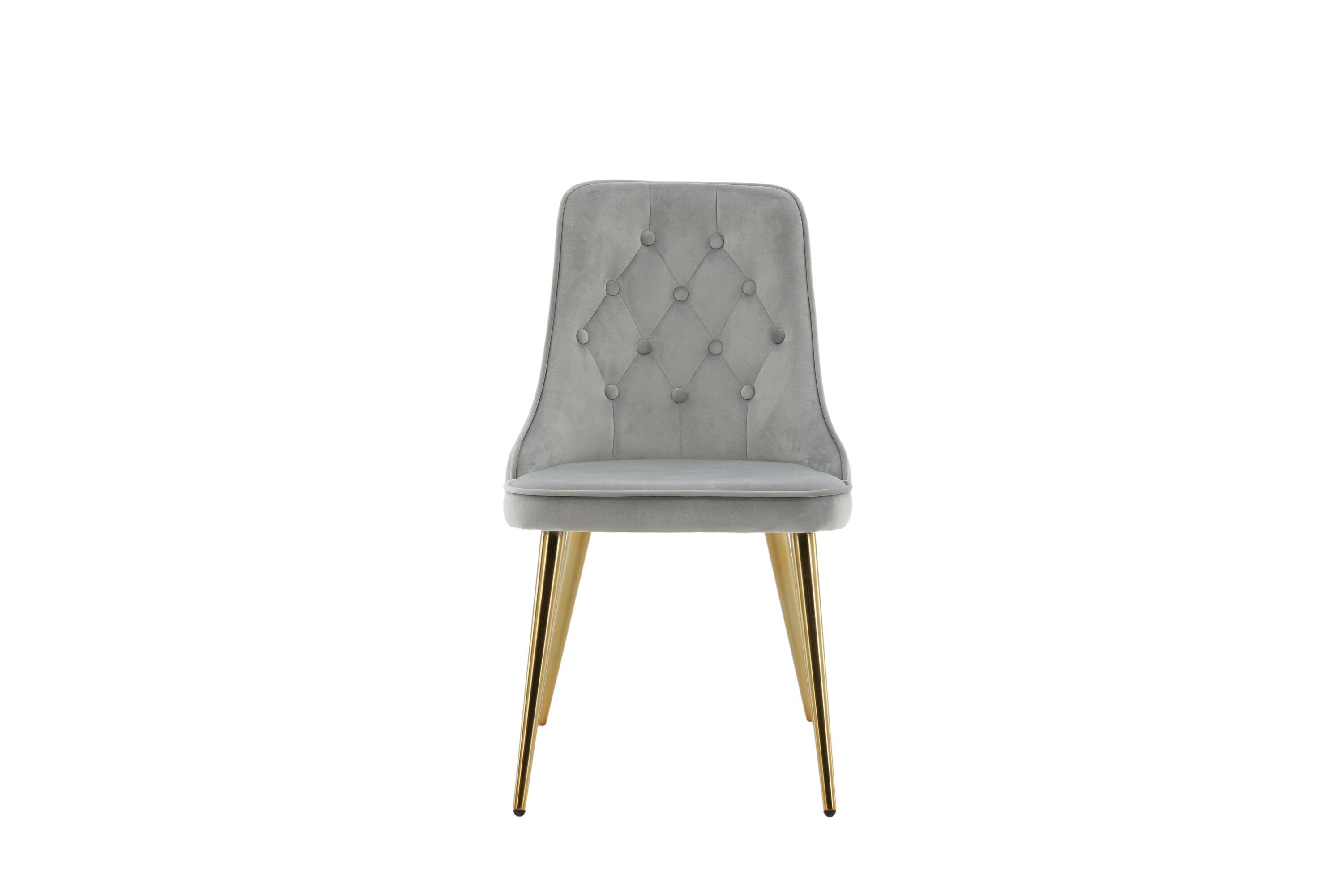 Venture Home Velvet Deluxe Matstol Guld 2-pack