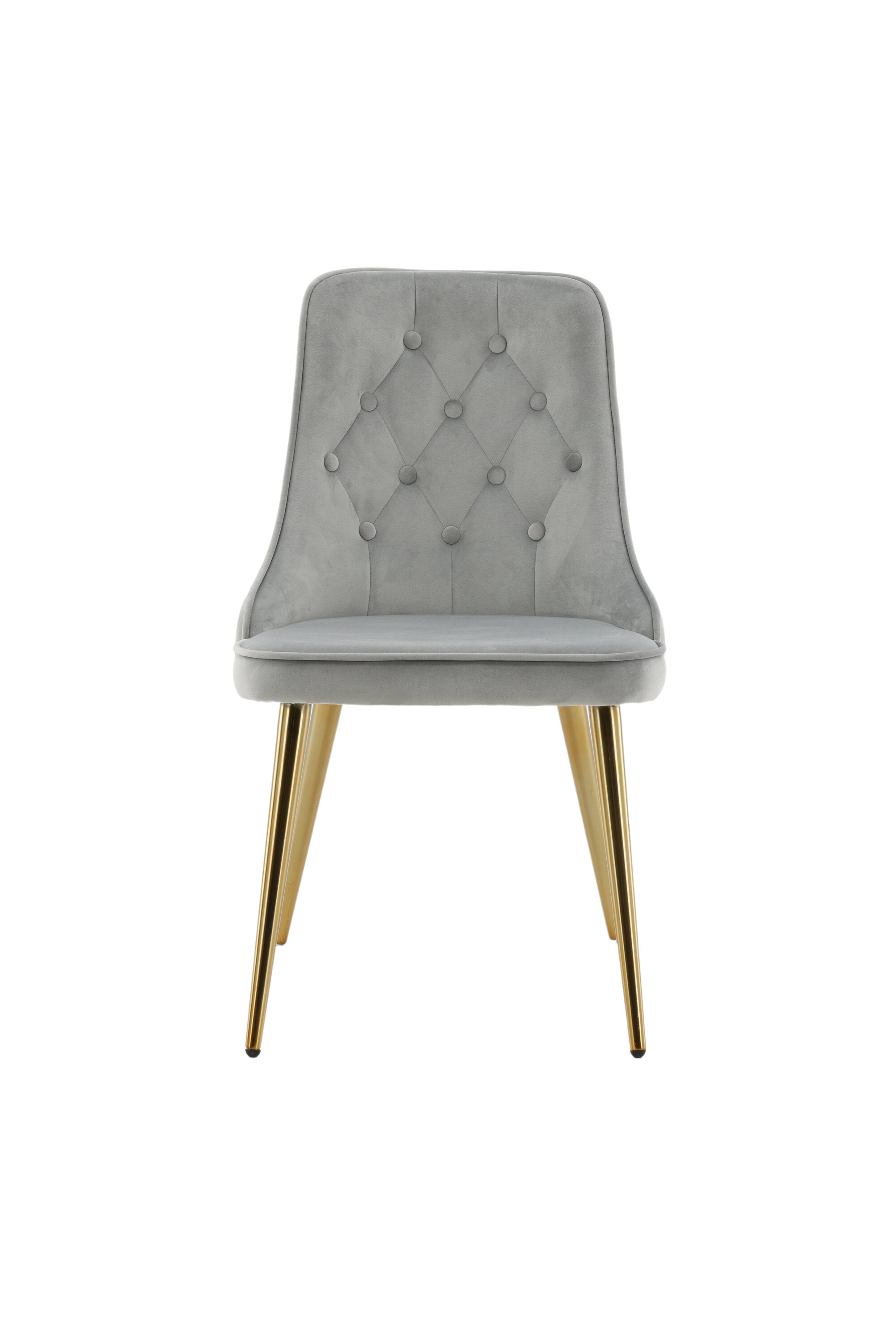Venture Home Velvet Deluxe Matstol Guld 2-pack