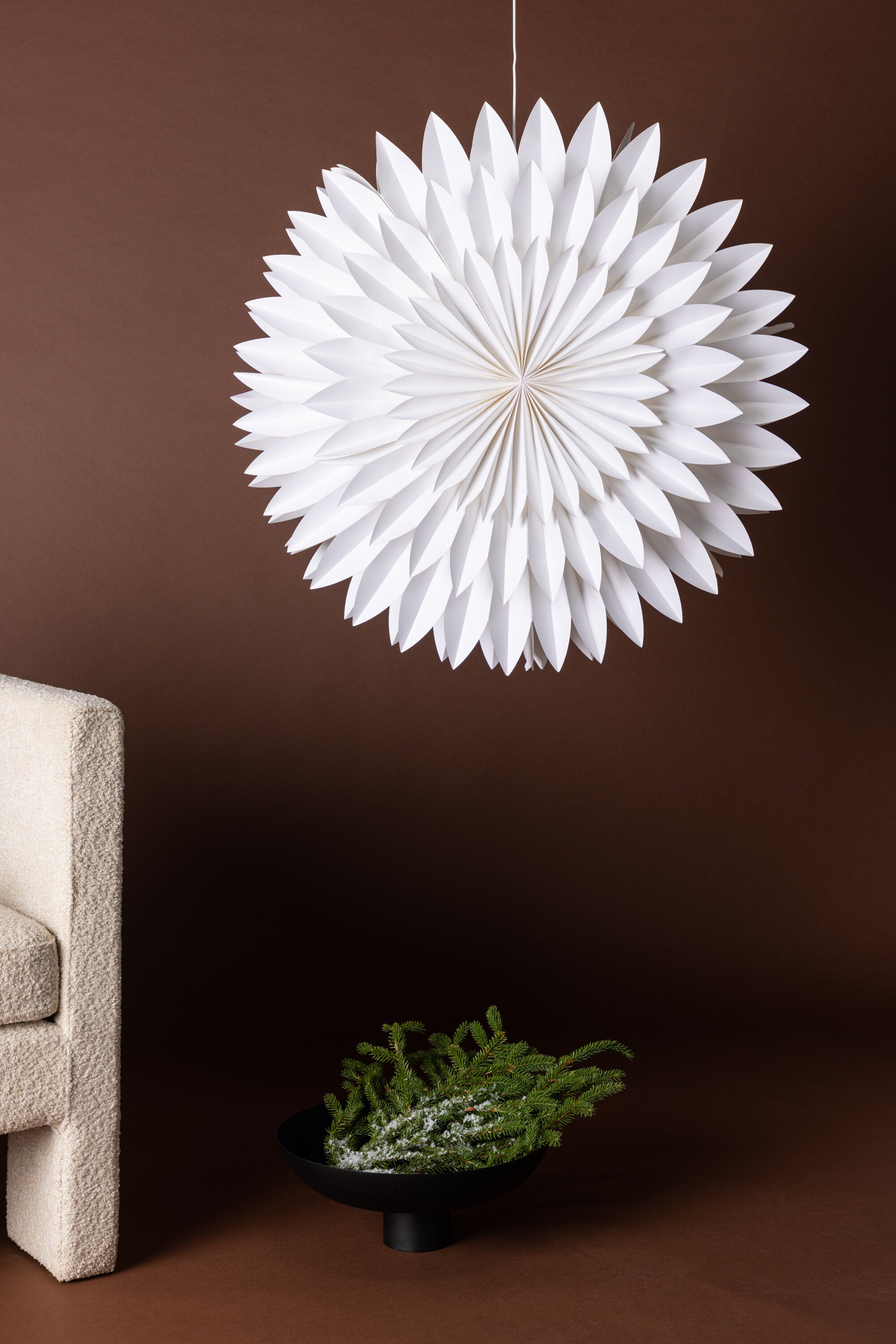 Venture Home Storlien Adventssjärna Vit