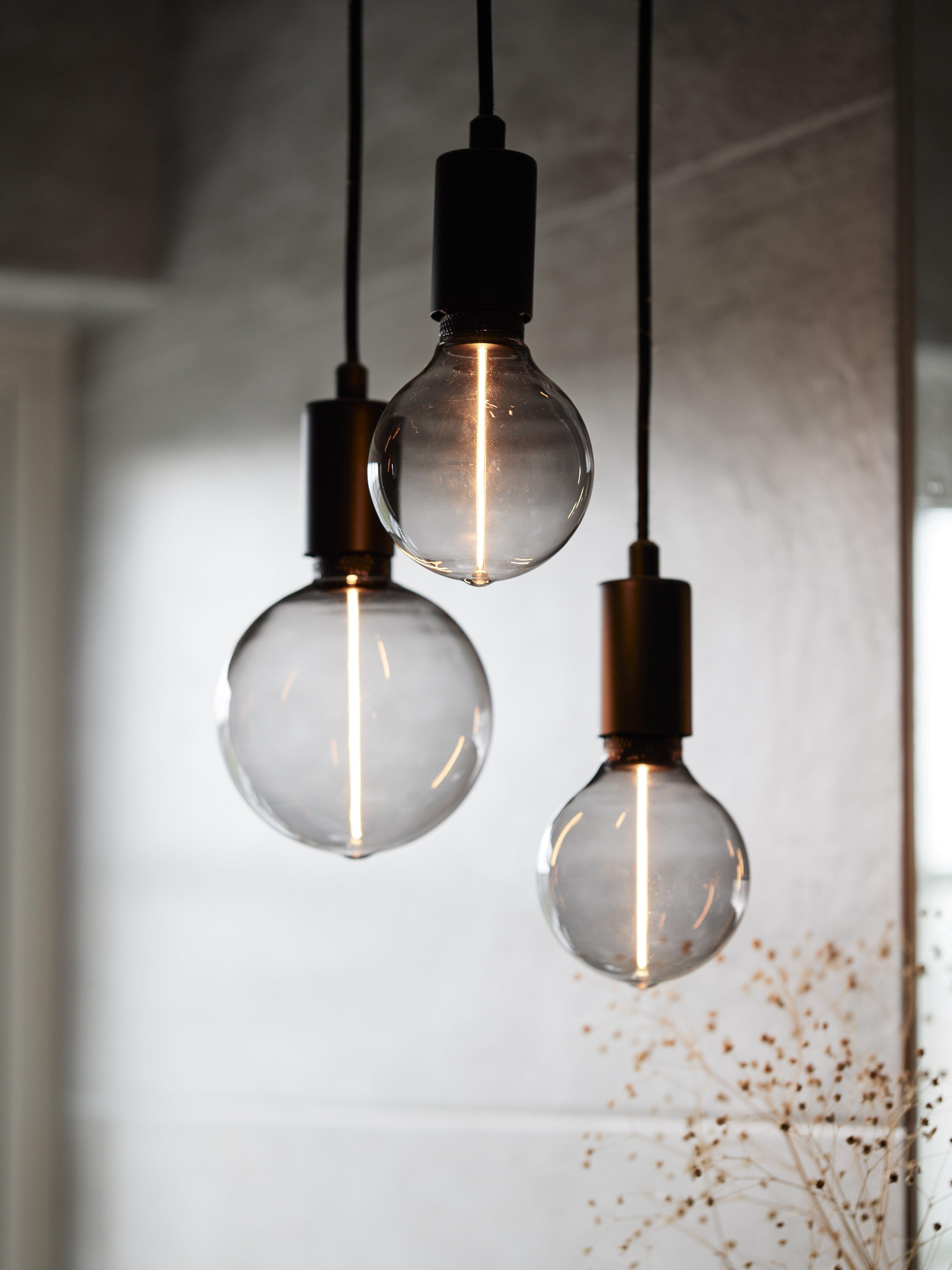 Pr Home Edge Led G125 Smoky 166x125 mm E27