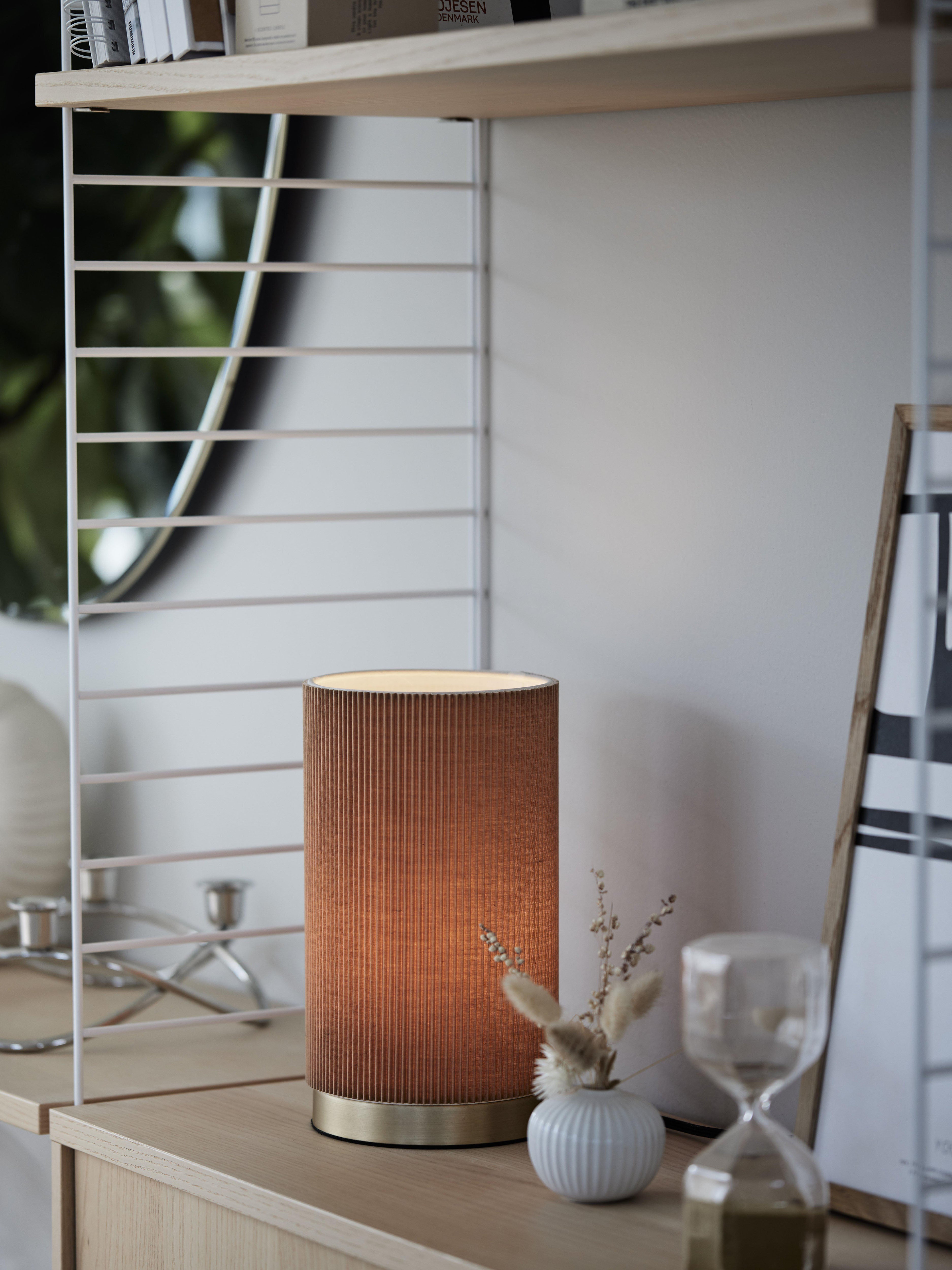Pr Home Dora Bordslampa 25 cm, Brun