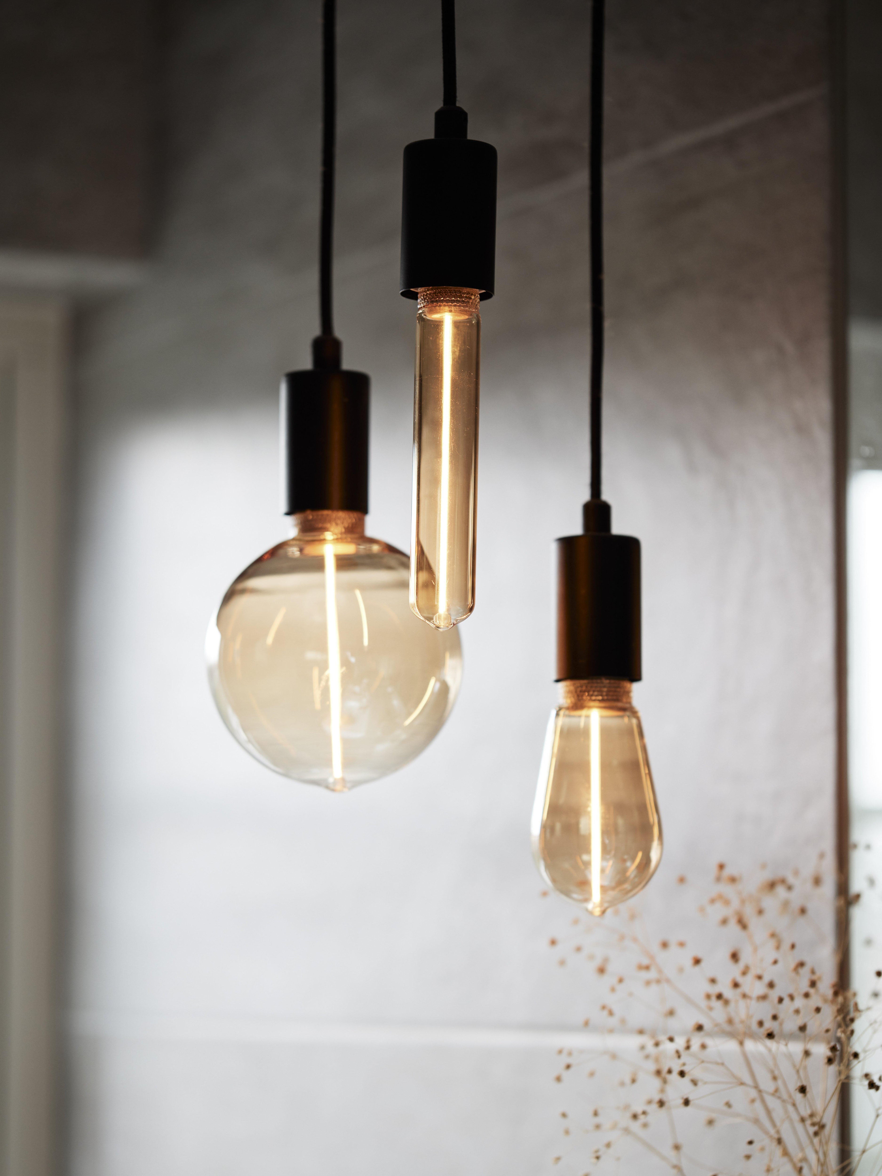 Pr Home Edge Led G80 Amber 122x80 mm E27