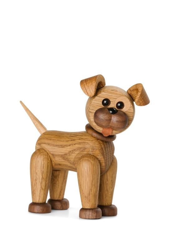 Spring Copenhagen Happy Dog Dekoration 13,5 Cm, Ek