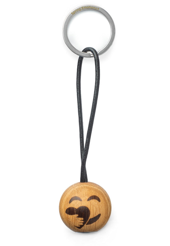 Spring Copenhagen Emoji Nyckelring Care Ø3 cm Ek