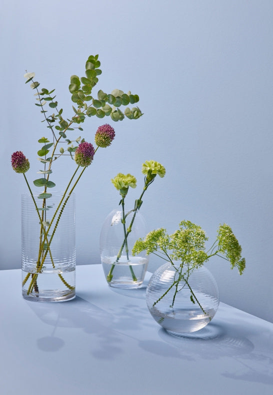 Spring Copenhagen Laine Vas Rund 13,5 Cm, Klar