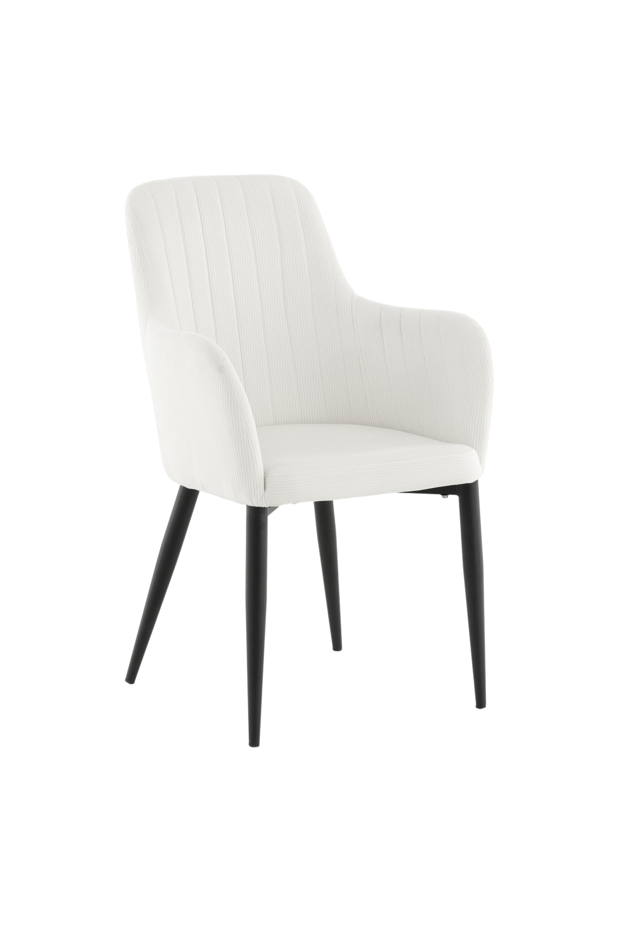 Venture Home Comfort Matstol Svart/Vit 2-pack