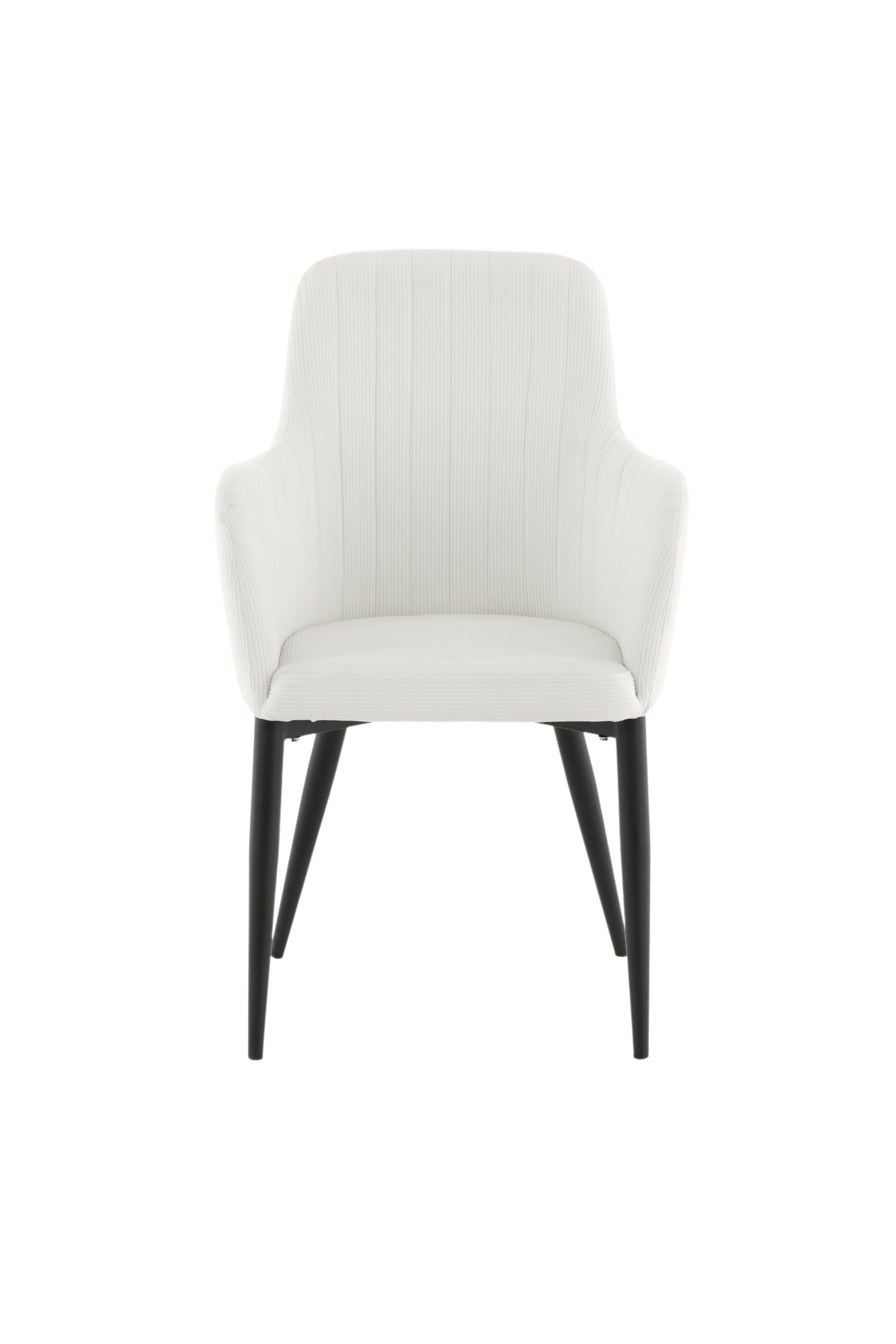 Venture Home Comfort Matstol Svart/Vit 2-pack