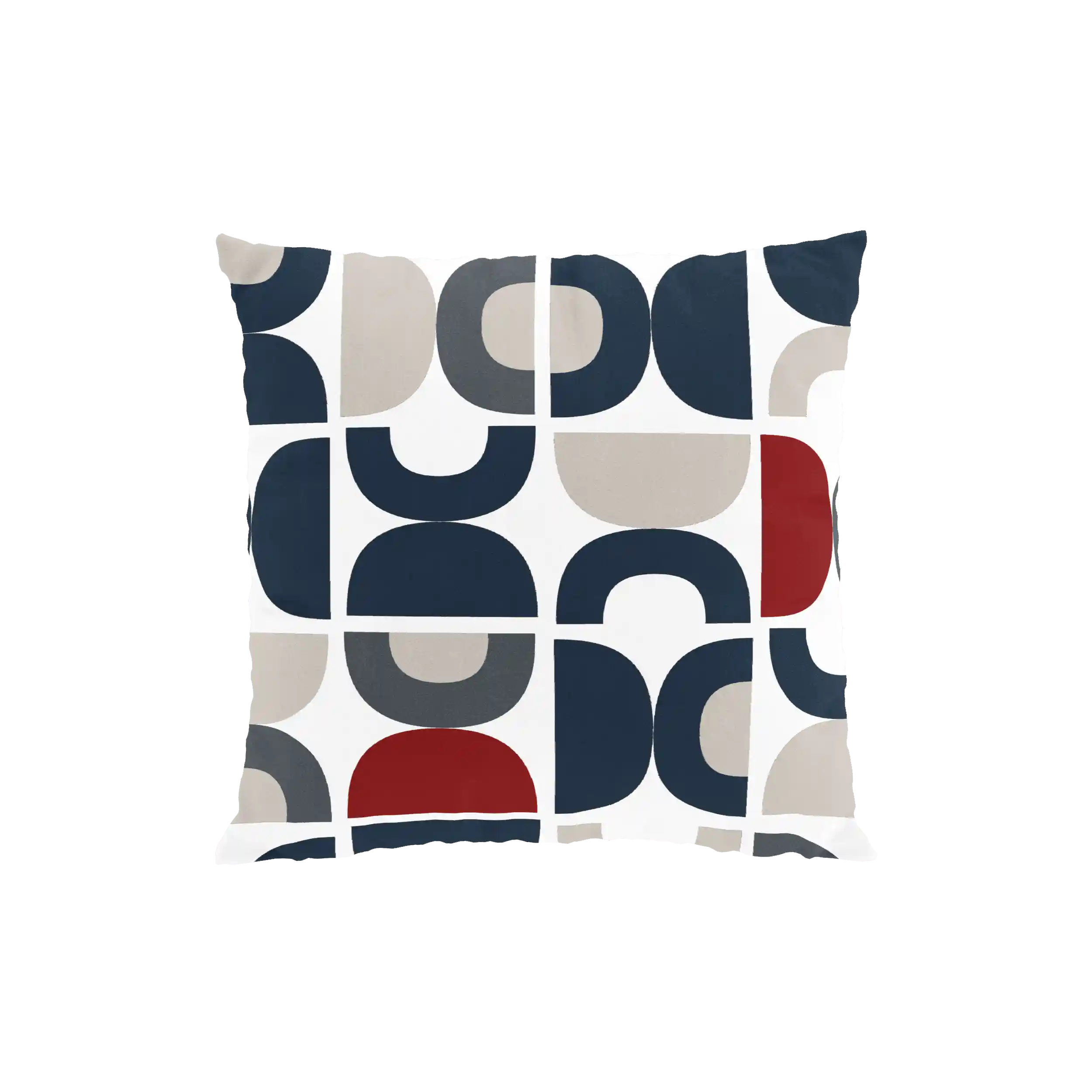 Mångsidigt kuddfodral 47x47 i 100% bomull, designat av Björk Forth, perfekt för att föryngra soffan eller hallen.
