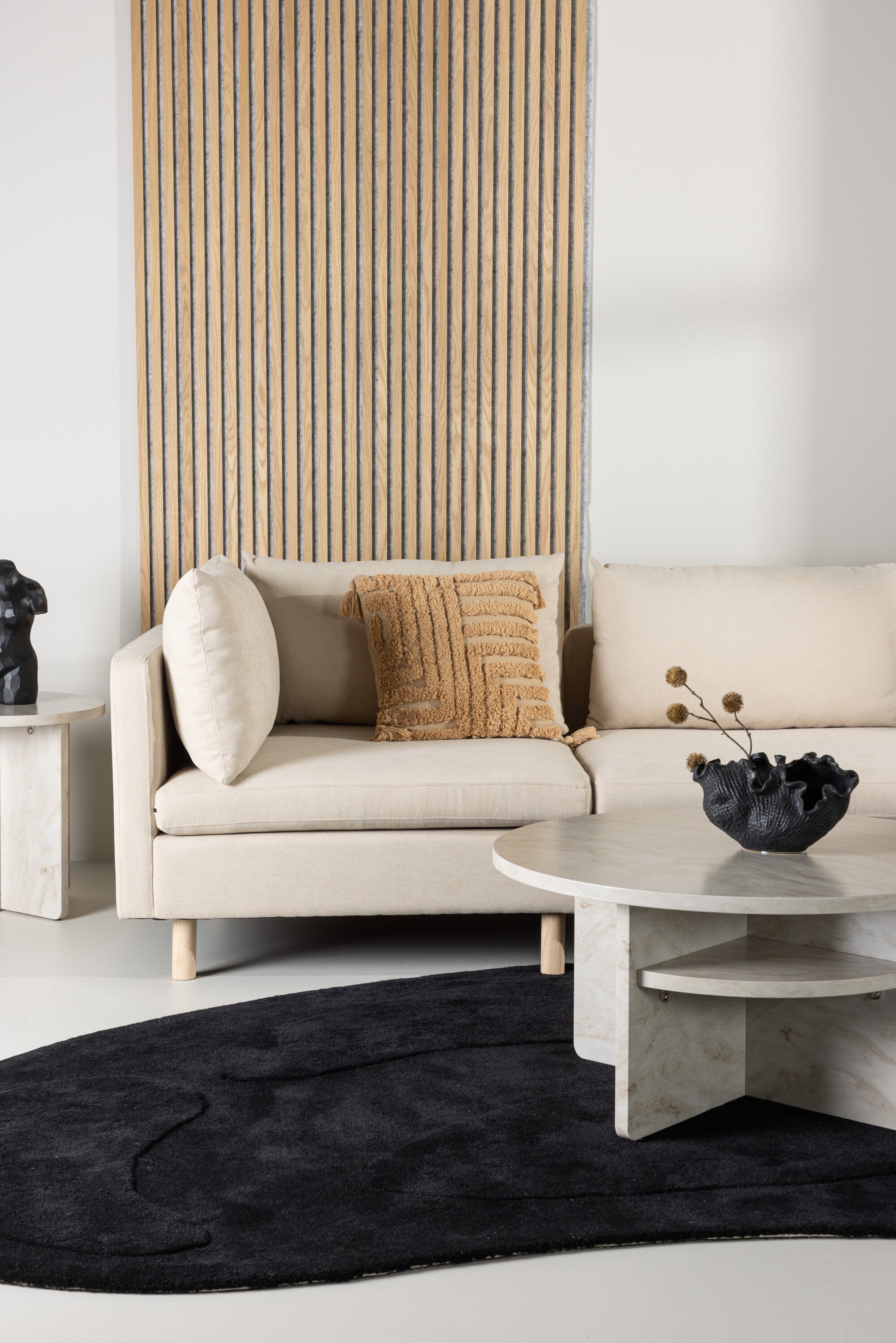 Venture Home Zero 3-Sits Soffa Beige