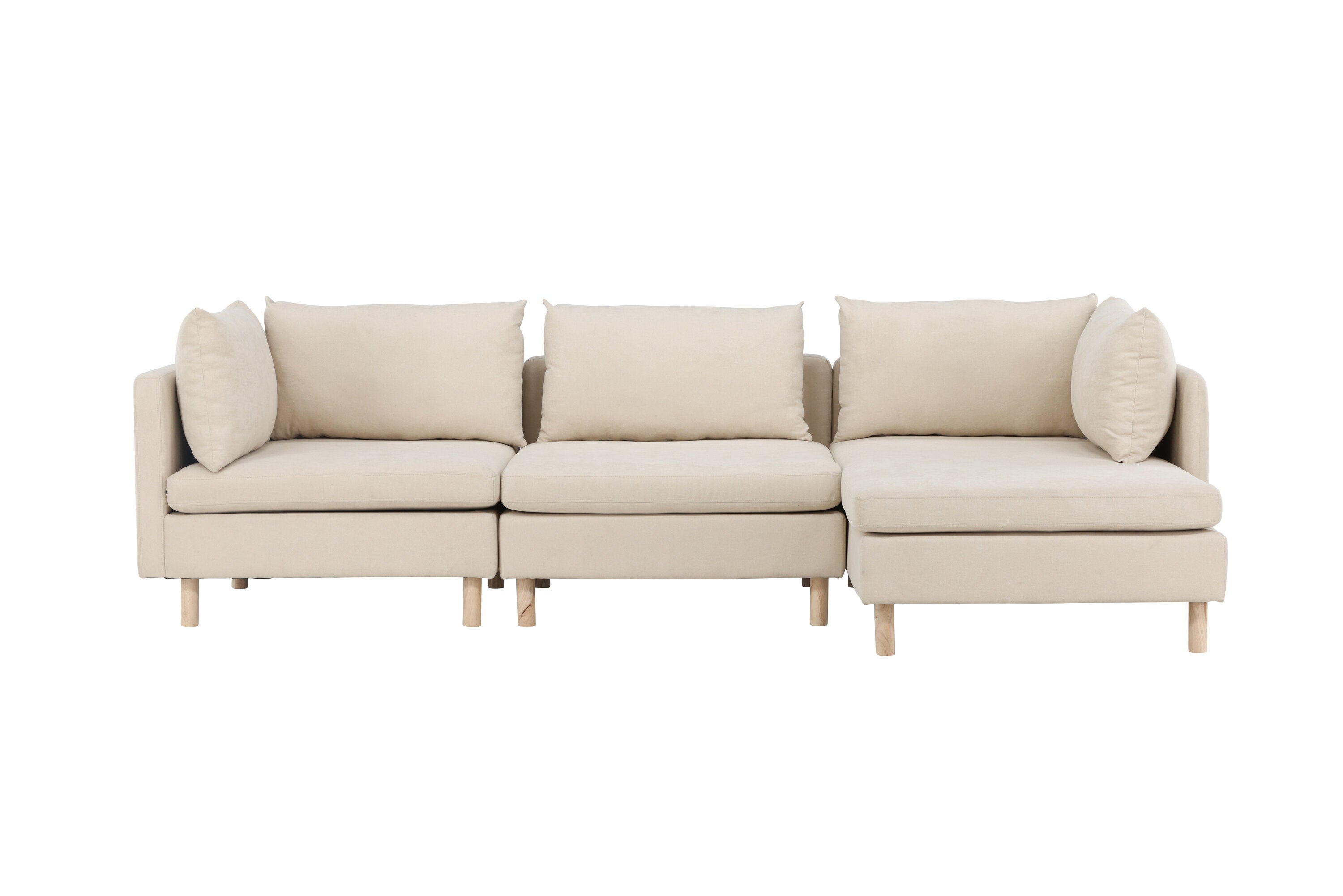 Venture Home Zero 3-Sits Soffa Beige