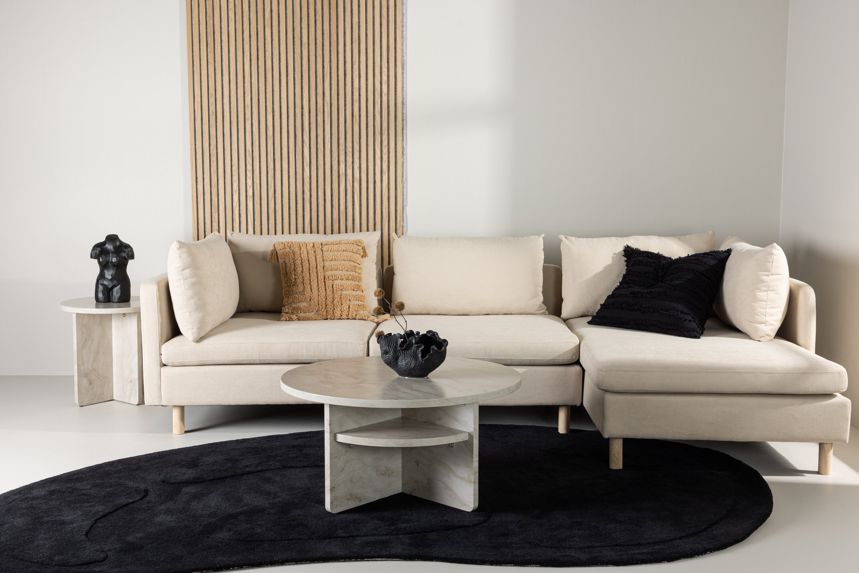 Venture Home Zero 3-Sits Soffa Beige