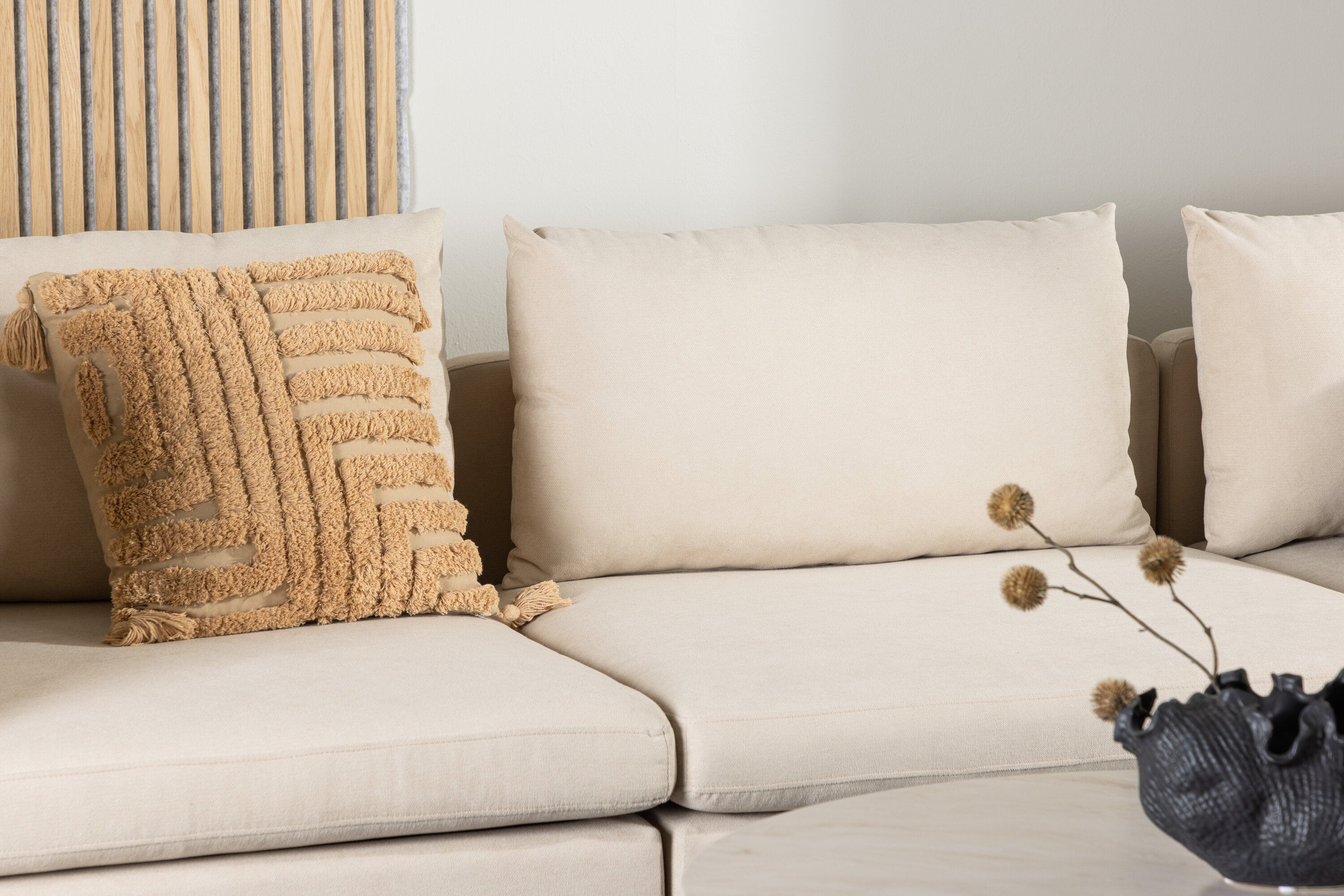 Venture Home Zero 3-Sits Soffa Beige