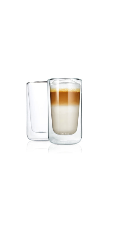 Blomus Nero Latte Macchiatoglas 32 ml 2 pack
