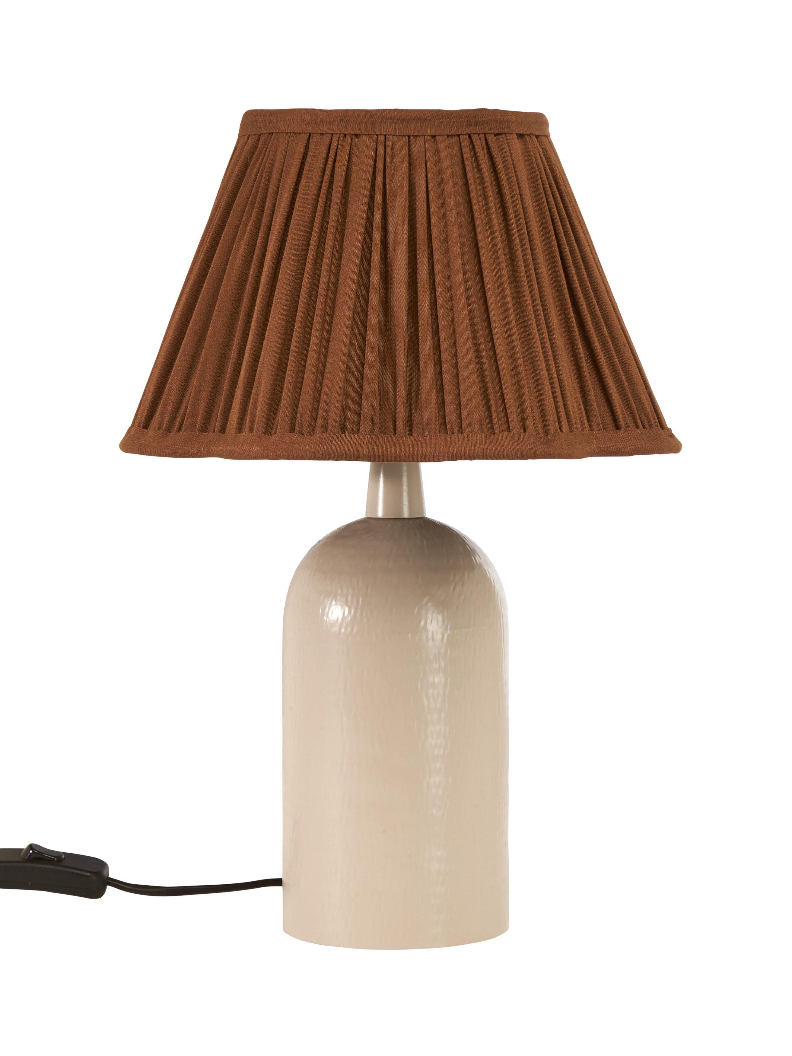 Pr Home Riley Bordsslampa/Brun 37 cm, Beige