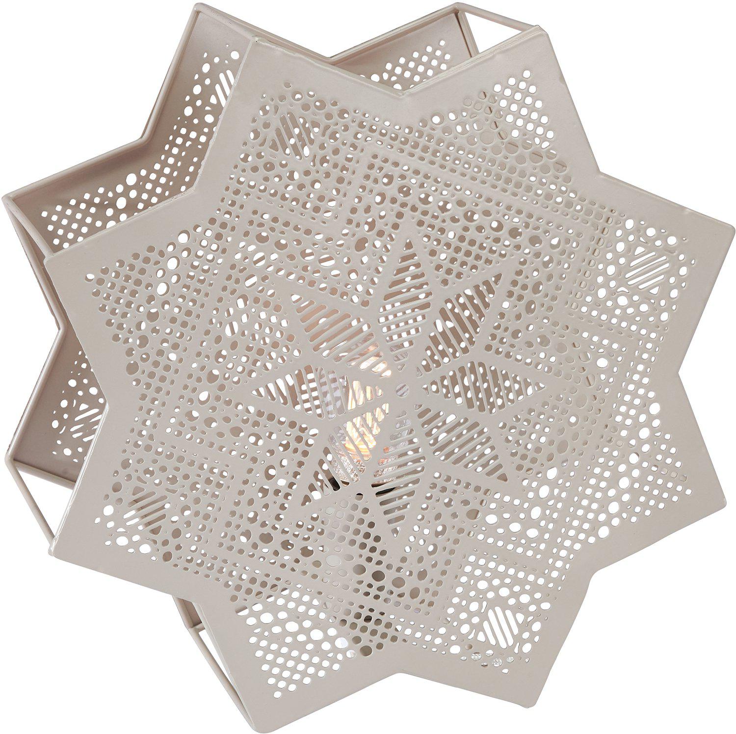 Pr Home Elvira Stjärna 28 cm, Beige