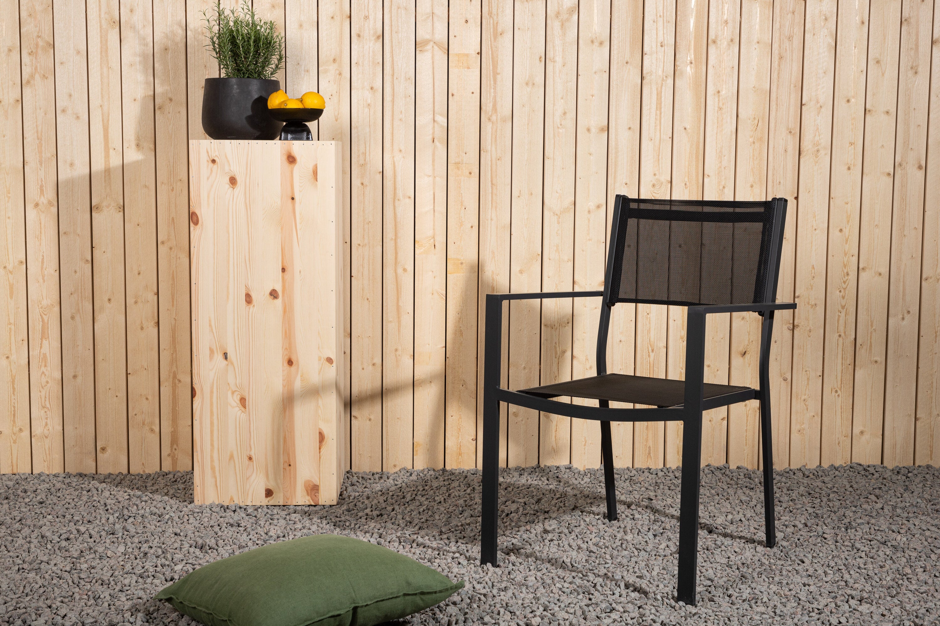 Venture Home Copacabana Matstol Svart 2-pack
