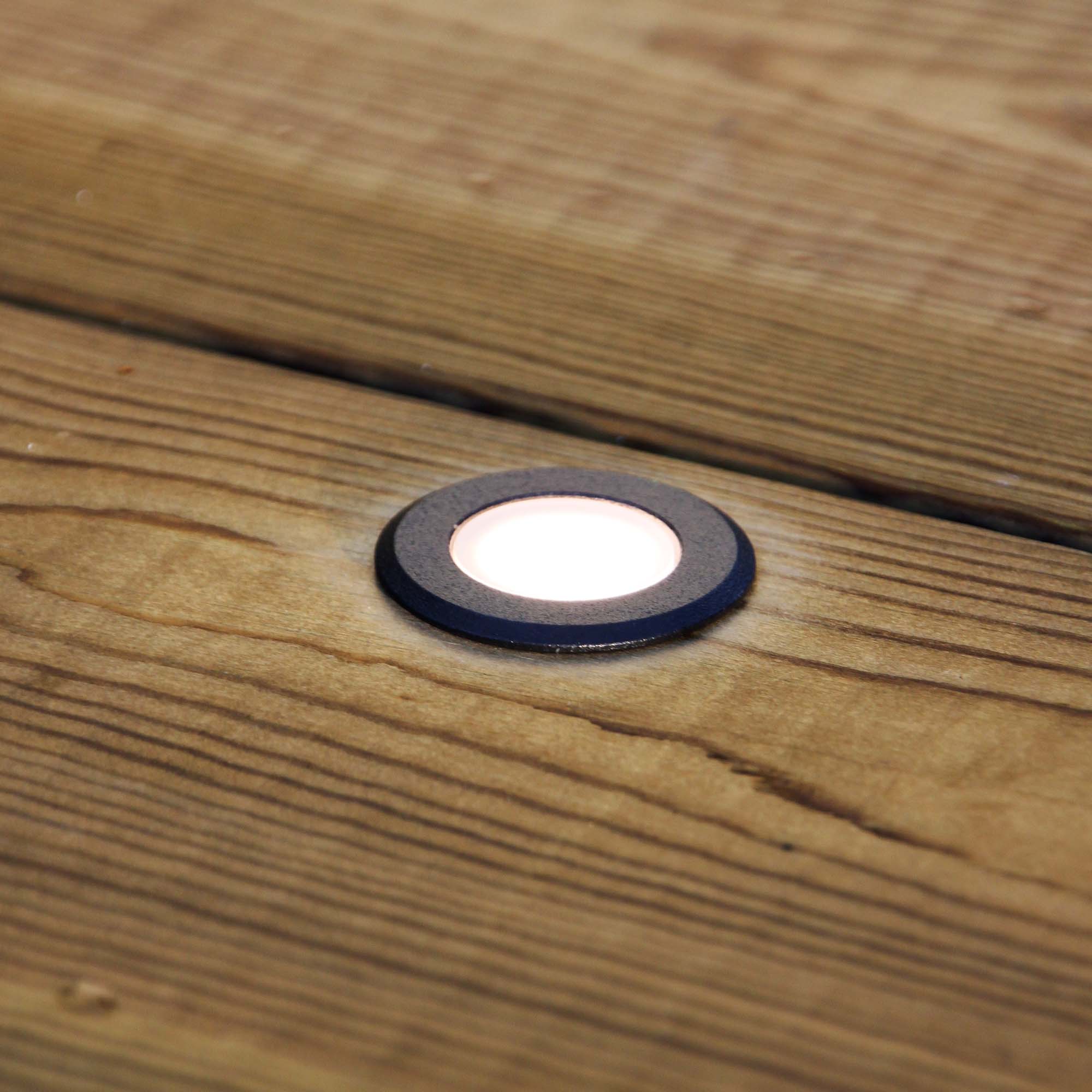 LightsOn Orion 10-pack Decklight 35mm LED, Svart
