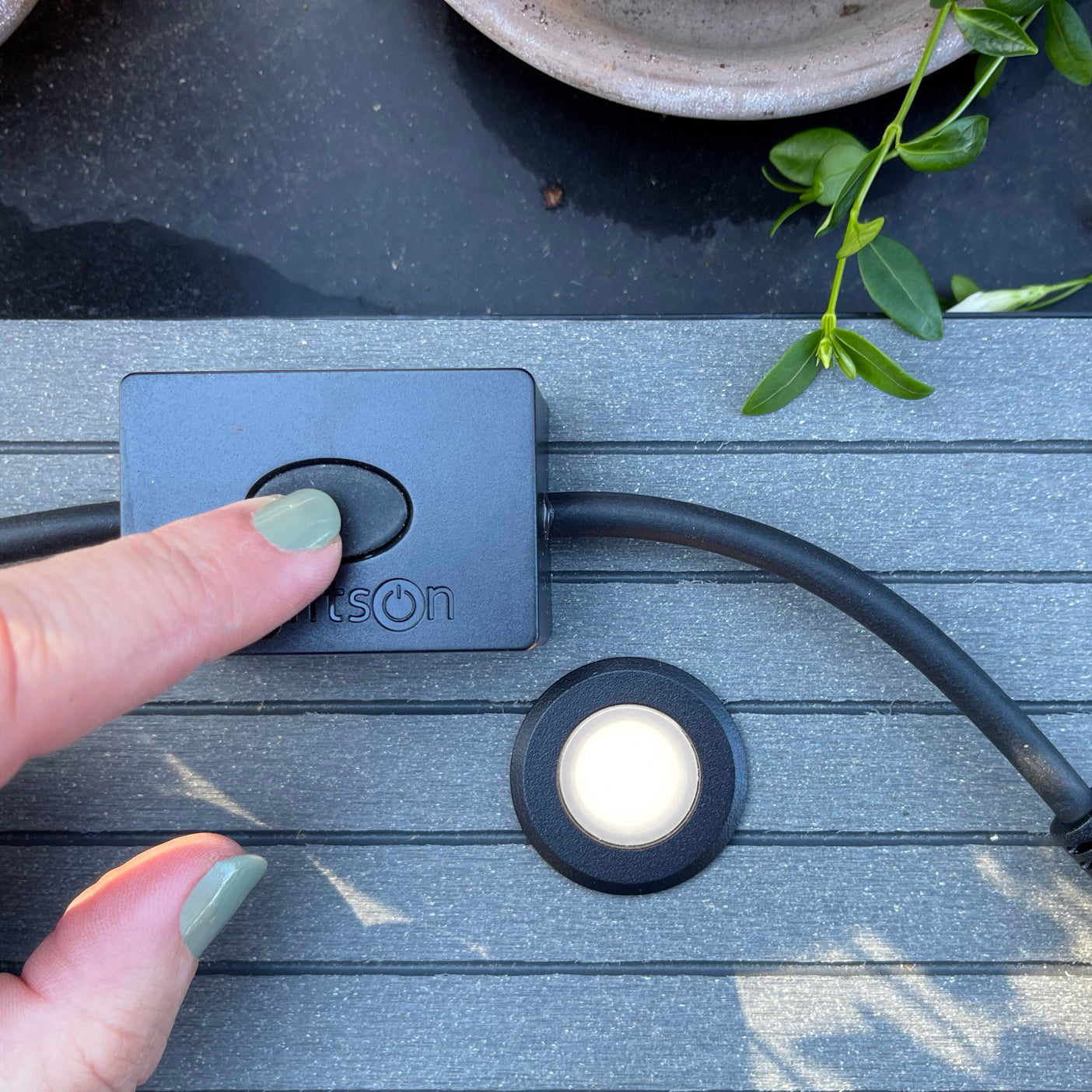 LightsOn Orion 10-pack Decklight 35mm LED, Svart